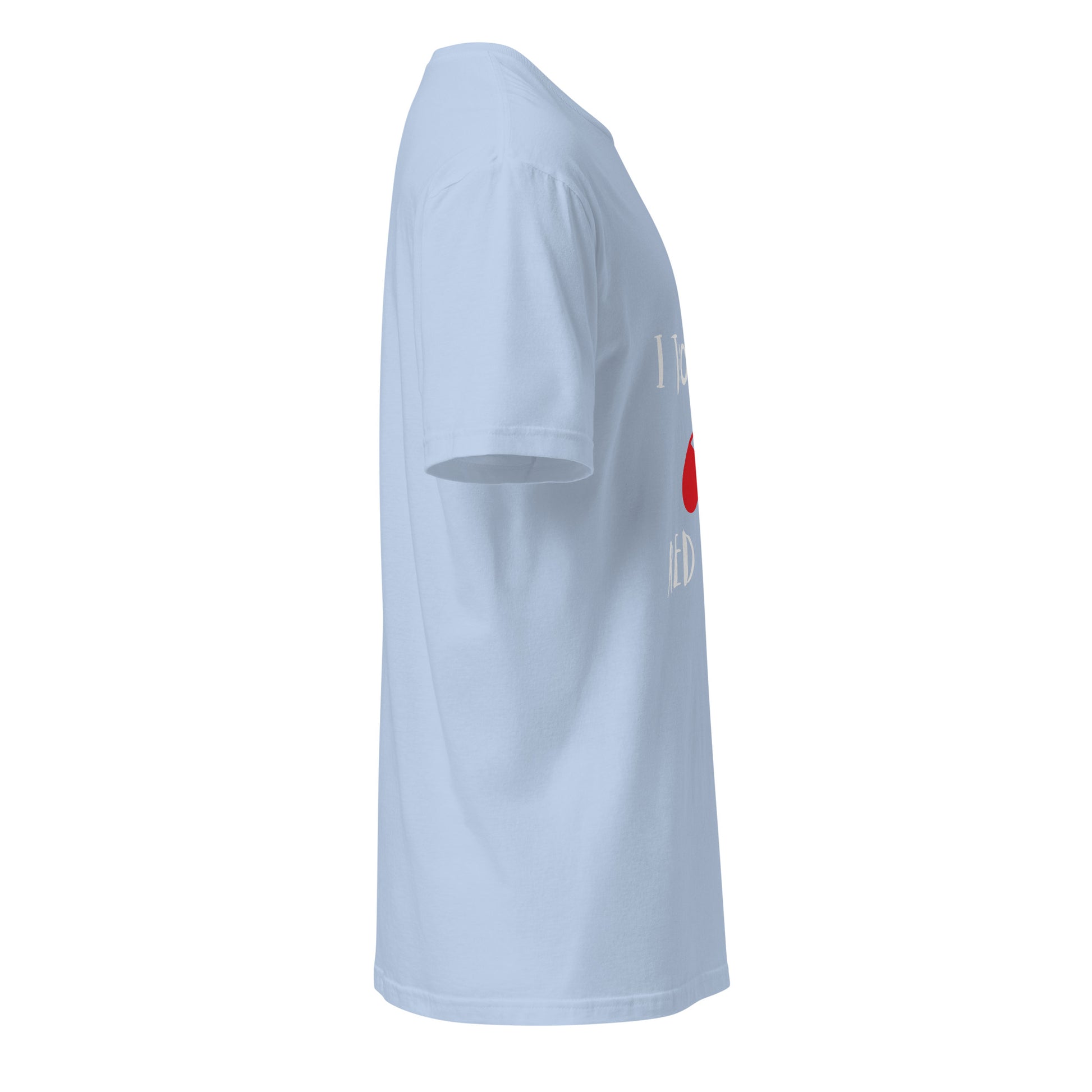 The Red Pill - Sci-Fi Tribute - Short-Sleeve Unisex T-Shirt - Graphic Tee - Light Blue - Right side