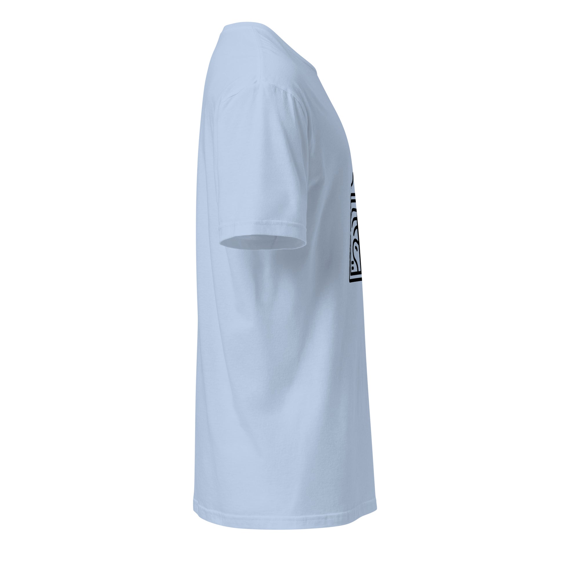 X-Ray - Line-Art X-Ray - Short-Sleeve Unisex T-Shirt - Graphic Tee - Light Blue - Right side