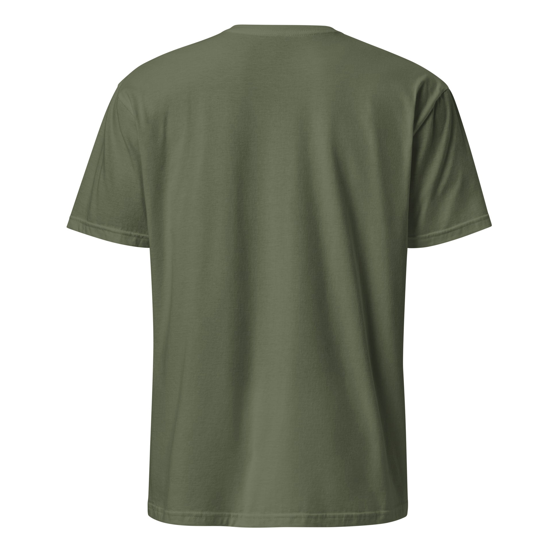 Ripley’s Bug Removal Service – Sci-Fi Parody - Short-Sleeve Unisex T-Shirt - Graphic Tee - Military Green - Back