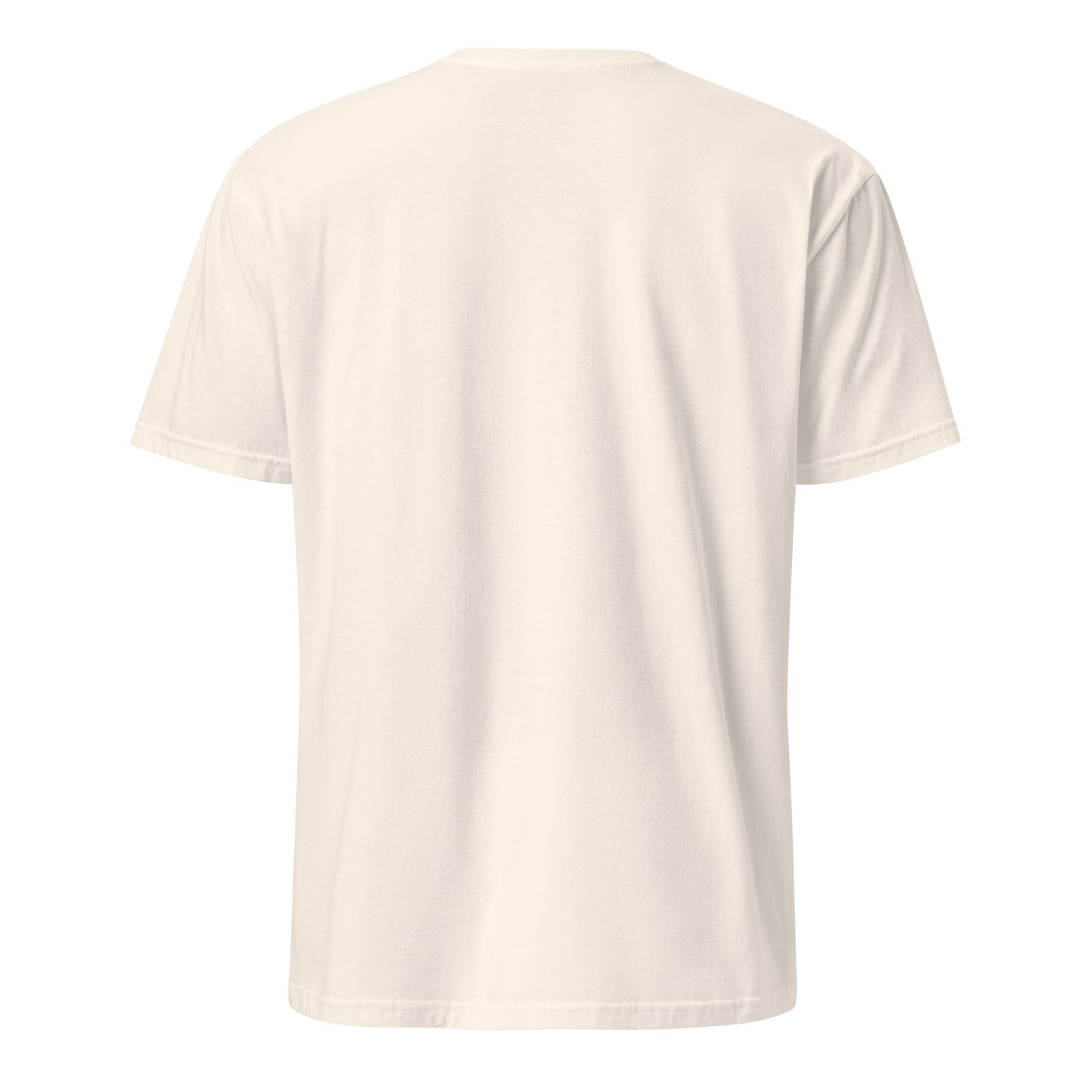Neon Surveillance Society – Anti-System - Short-Sleeve Unisex T-Shirt - Graphic Tee - Natural - Back