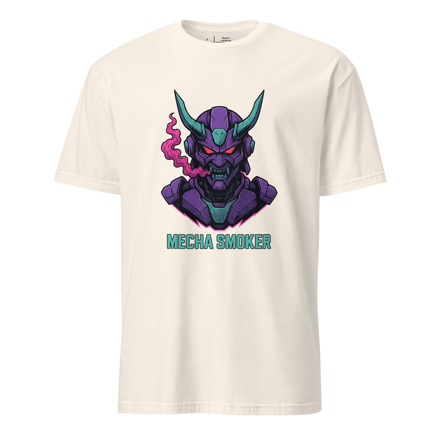Mecha - Humanoid Mech - Short-Sleeve Unisex T-Shirt - Graphic Tee - Natural - Front