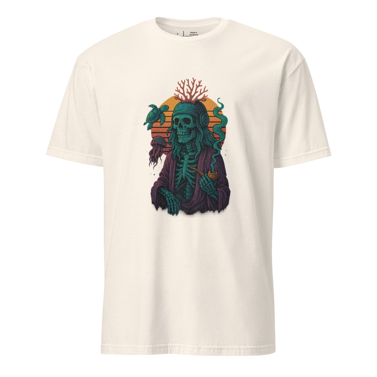 Peaceful Ancient - Timeless Calm - Short-Sleeve Unisex T-Shirt - Graphic Tee - Natural - Front