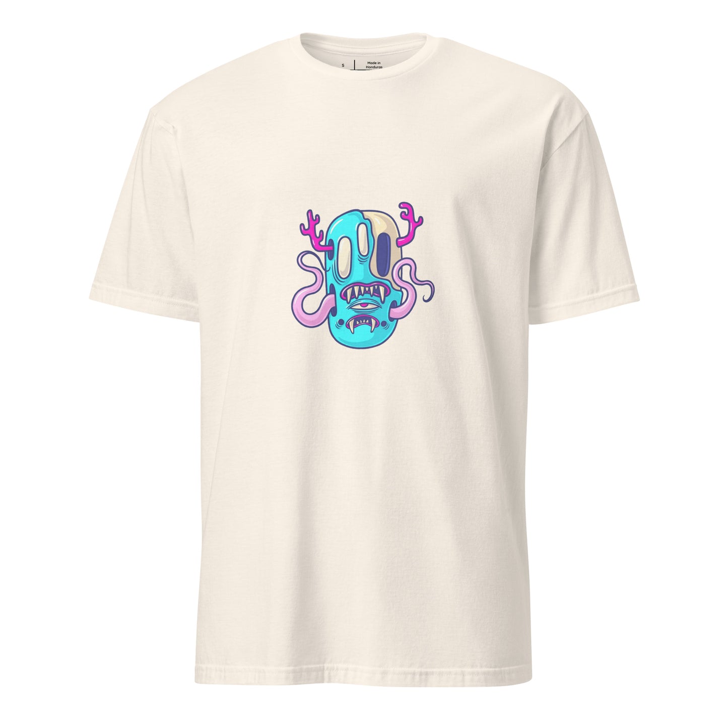 Monsta 4 - Monsta Collection - Short-Sleeve Unisex T-Shirt - Graphic Tee - Natural - Front