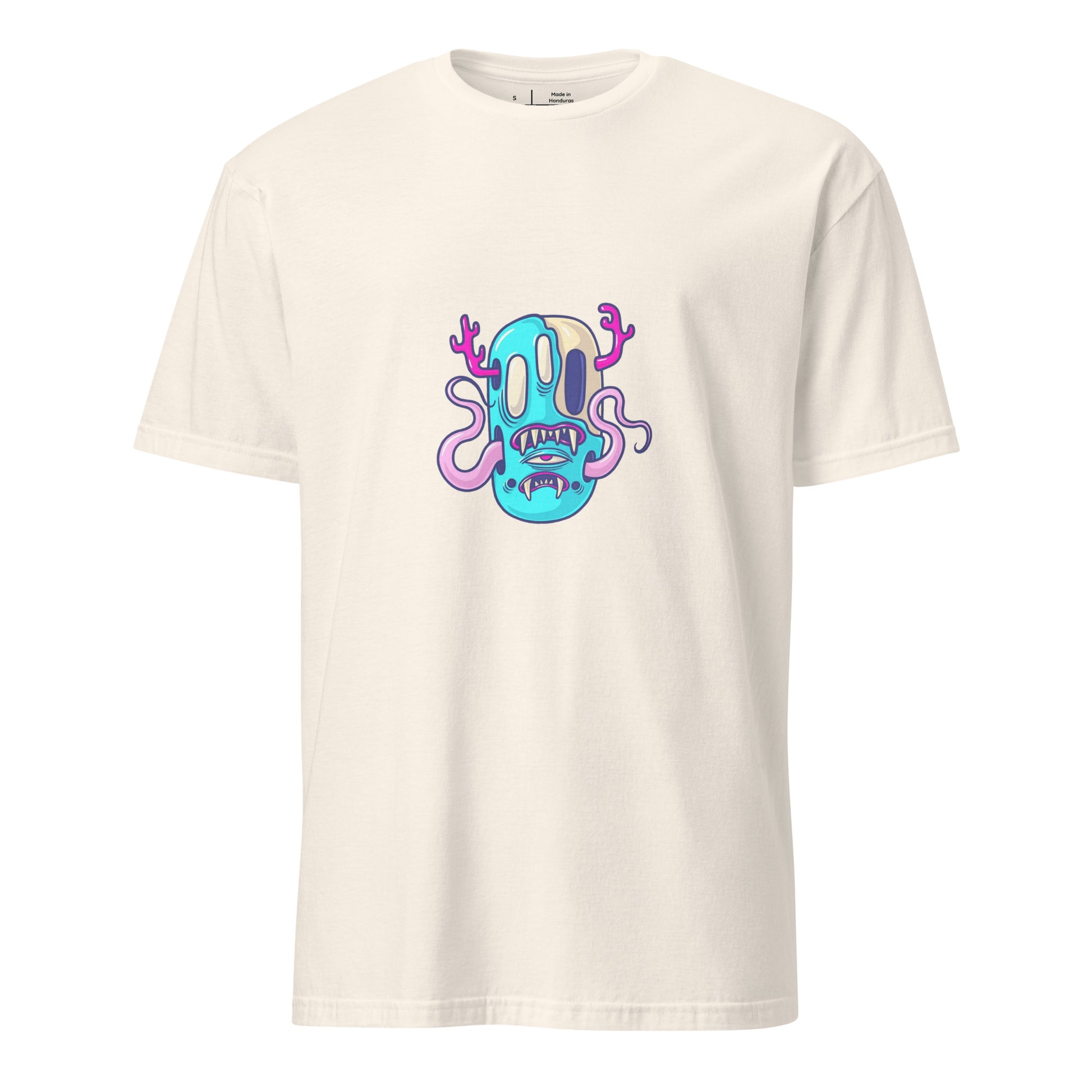 Monsta 4 - Monsta Collection - Short-Sleeve Unisex T-Shirt - Graphic Tee - Natural - Front