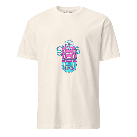 Monsta 6 - Monsta Collection - Short-Sleeve Unisex T-Shirt - Graphic Tee - Natural - Front