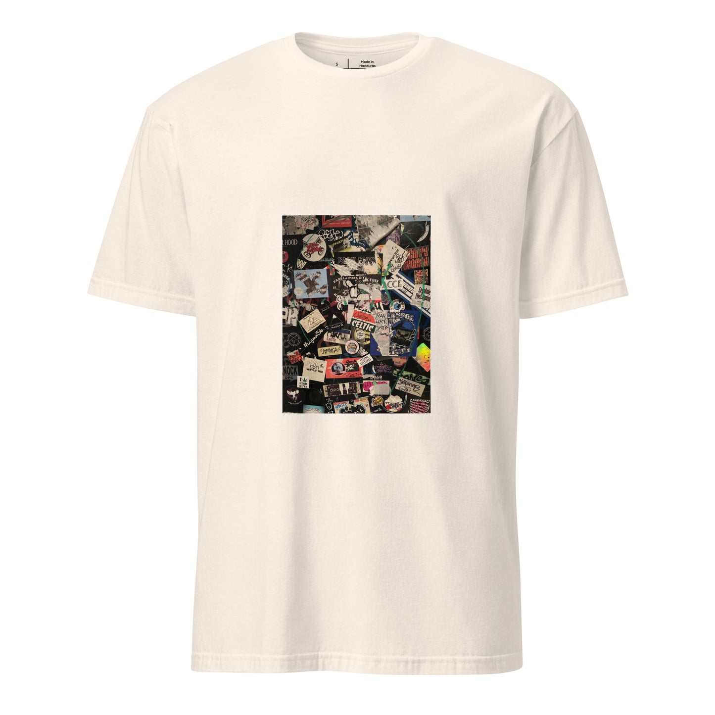 Graffiti - Street Art - Short-Sleeve Unisex T-Shirt - Graphic Tee - Natural - Front