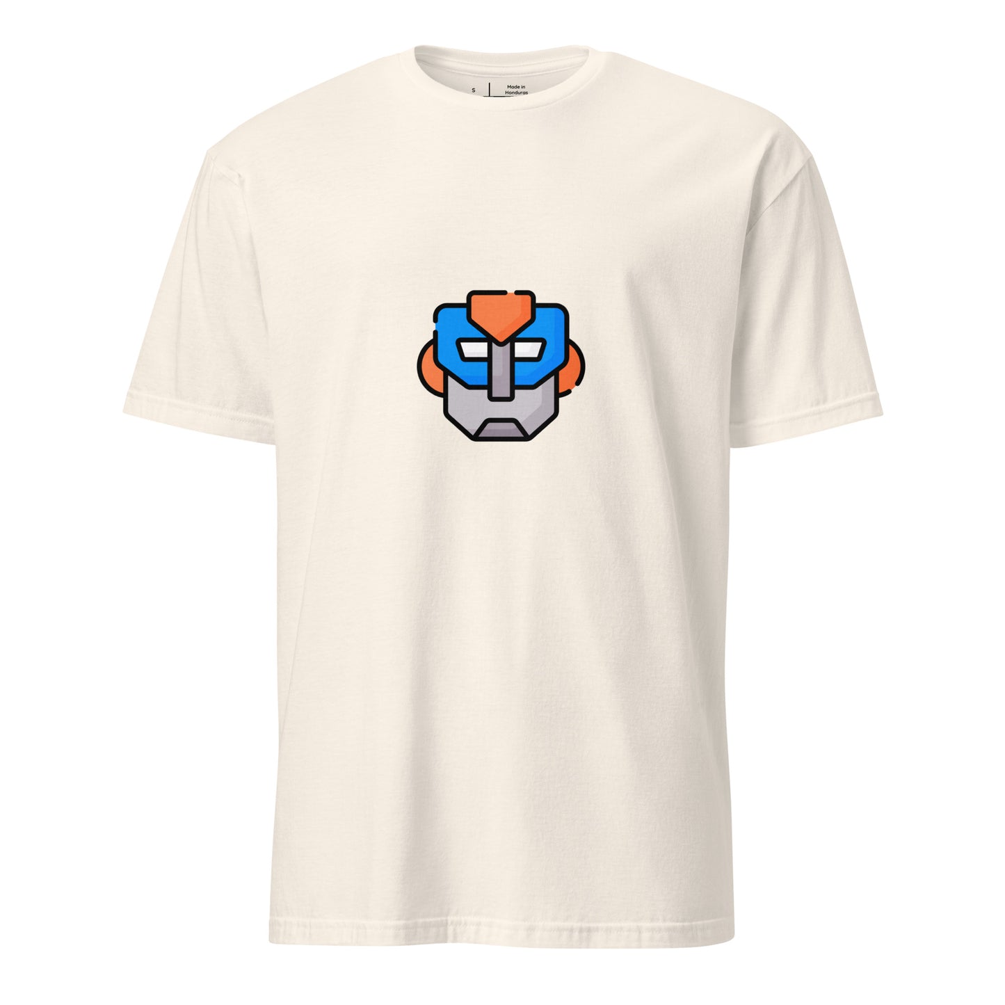 Defender - The Guardian Bot - Short-Sleeve Unisex T-Shirt - Graphic Tee - Natural - Front
