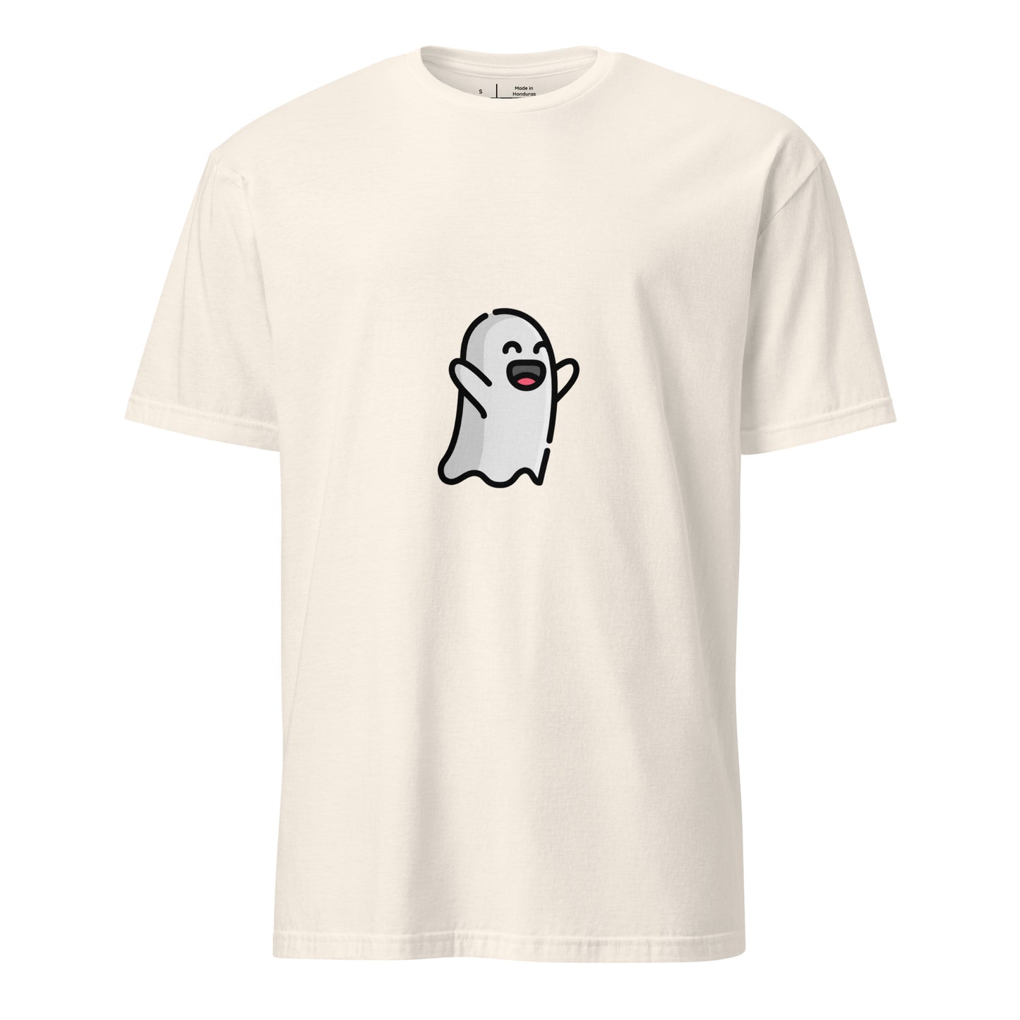 Spooky 2 - The Friendly Floater - Short-Sleeve Unisex T-Shirt - Graphic Tee - Natural - Front