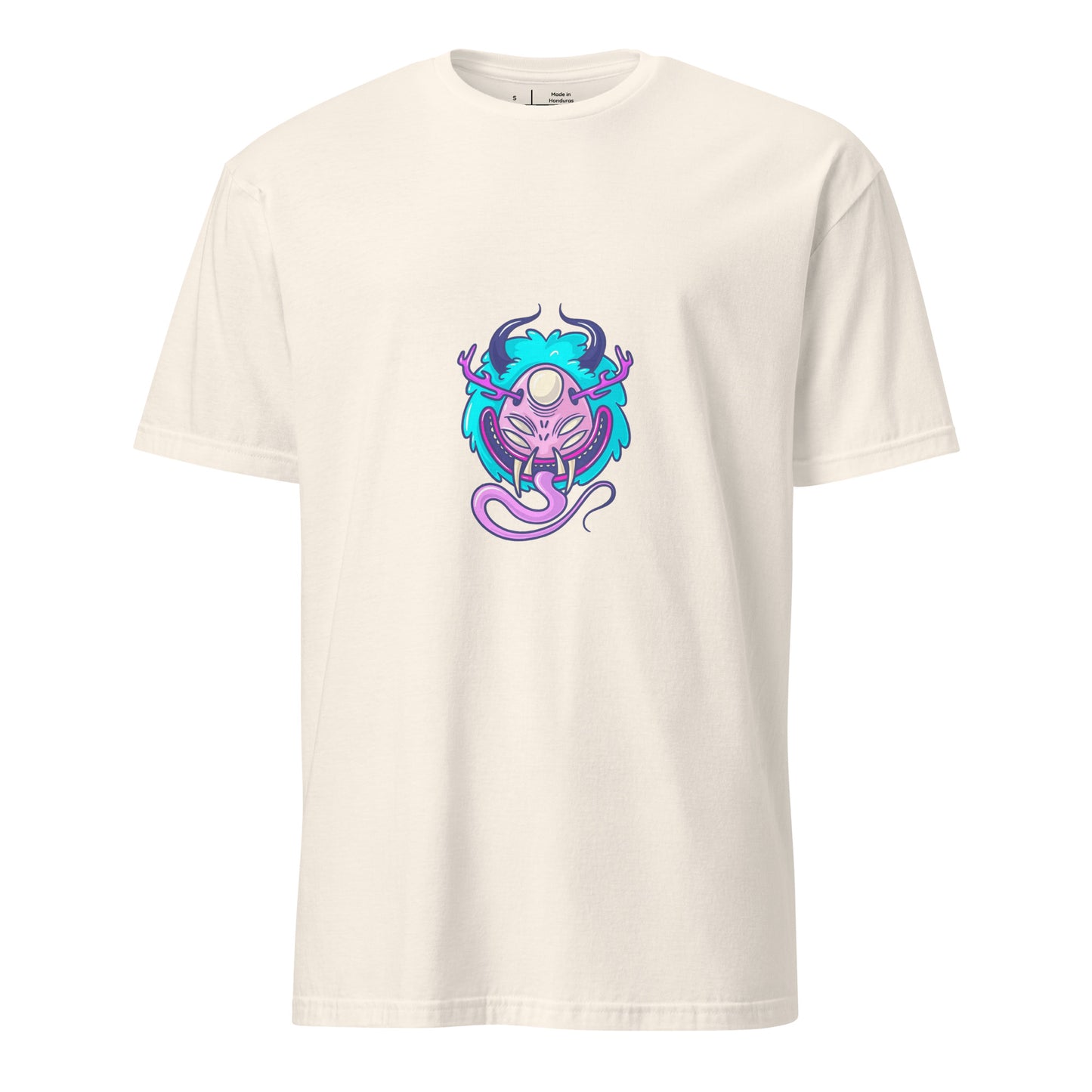 Monsta 2 - Urban Monsta Collection - Short-Sleeve Unisex T-Shirt - Graphic Tee - Natural - Front