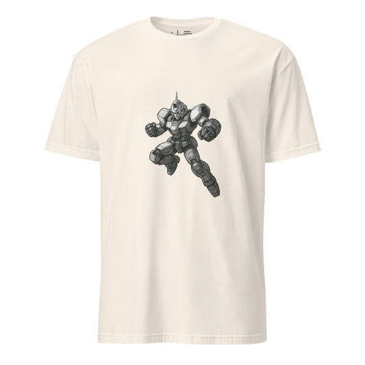 Vanguard Unit-09 - Mecha Warrior - Short-Sleeve Unisex T-Shirt - Graphic Tee - Natural - Front