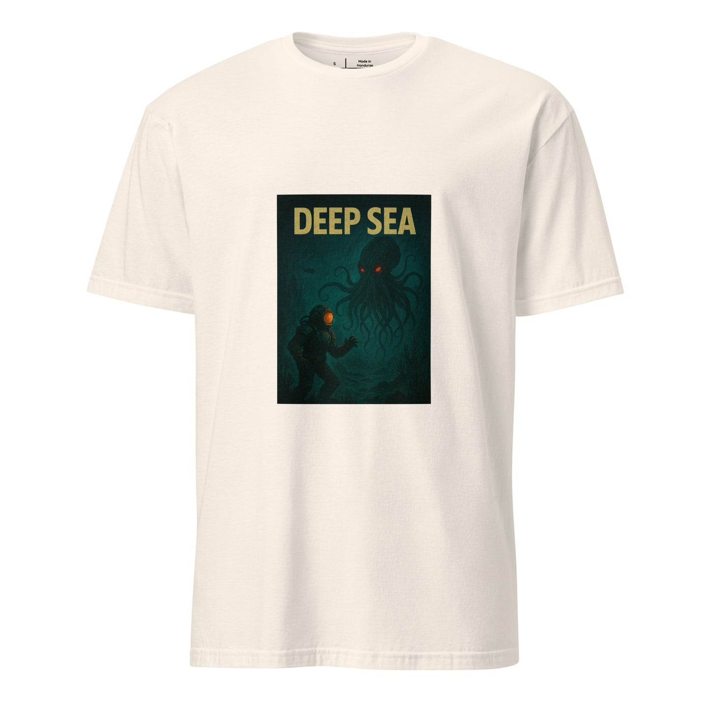 Deep Sea - Oceanic Mystery - Short-Sleeve Unisex T-Shirt - Graphic Tee - Natural - Front