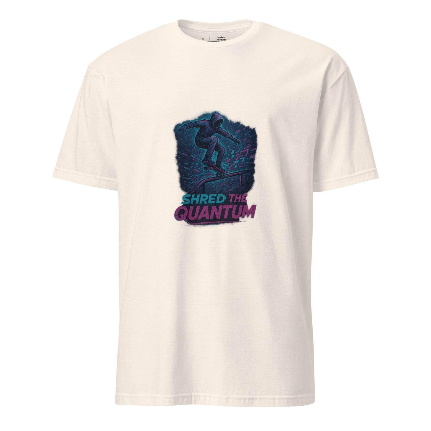 Quantum Shredder - Gleam The Cube - Short-Sleeve Unisex T-Shirt - Graphic Tee - Natural - Front