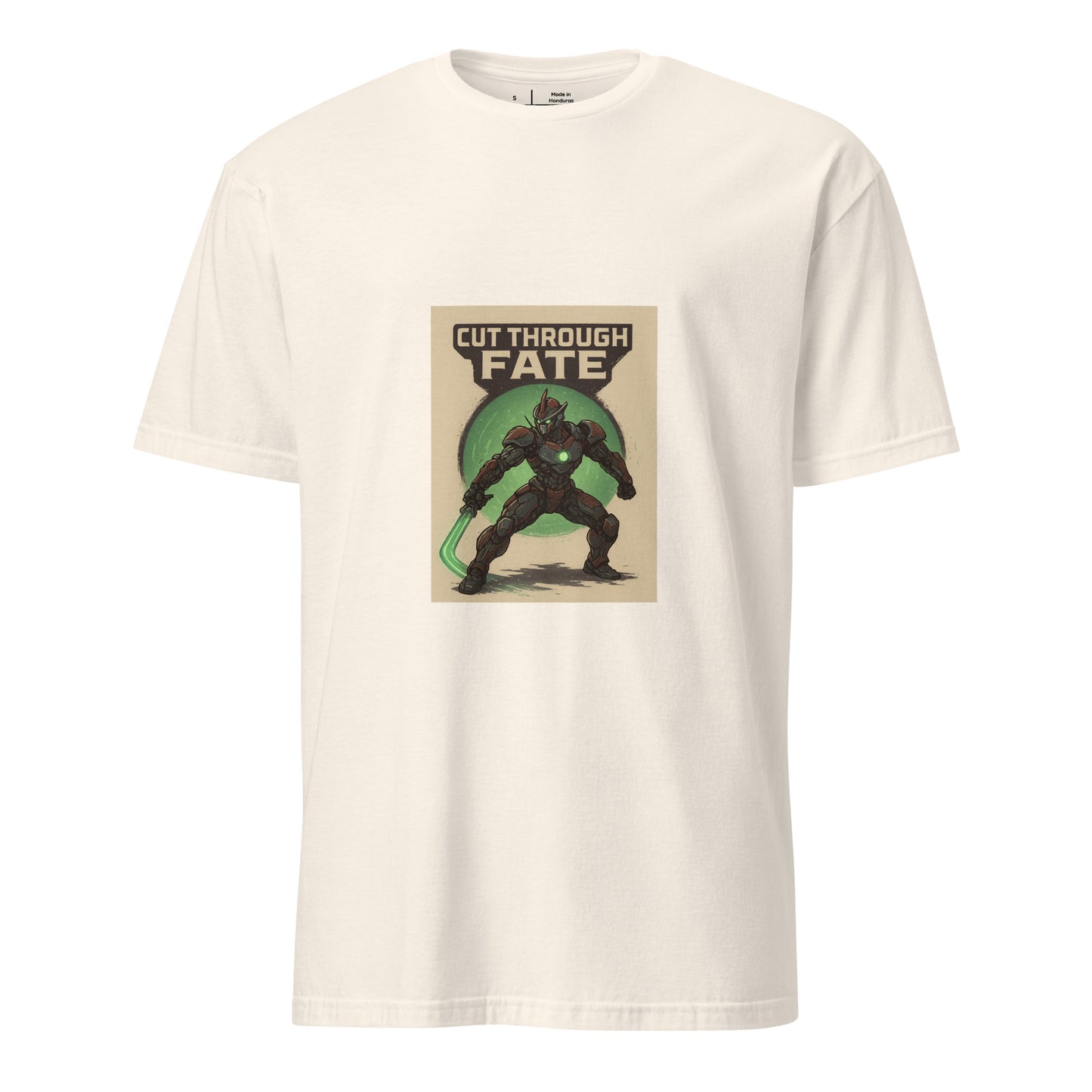BioShock Ronin - Boosted Warrior - Short-Sleeve Unisex T-Shirt - Graphic Tee - Natural - Front