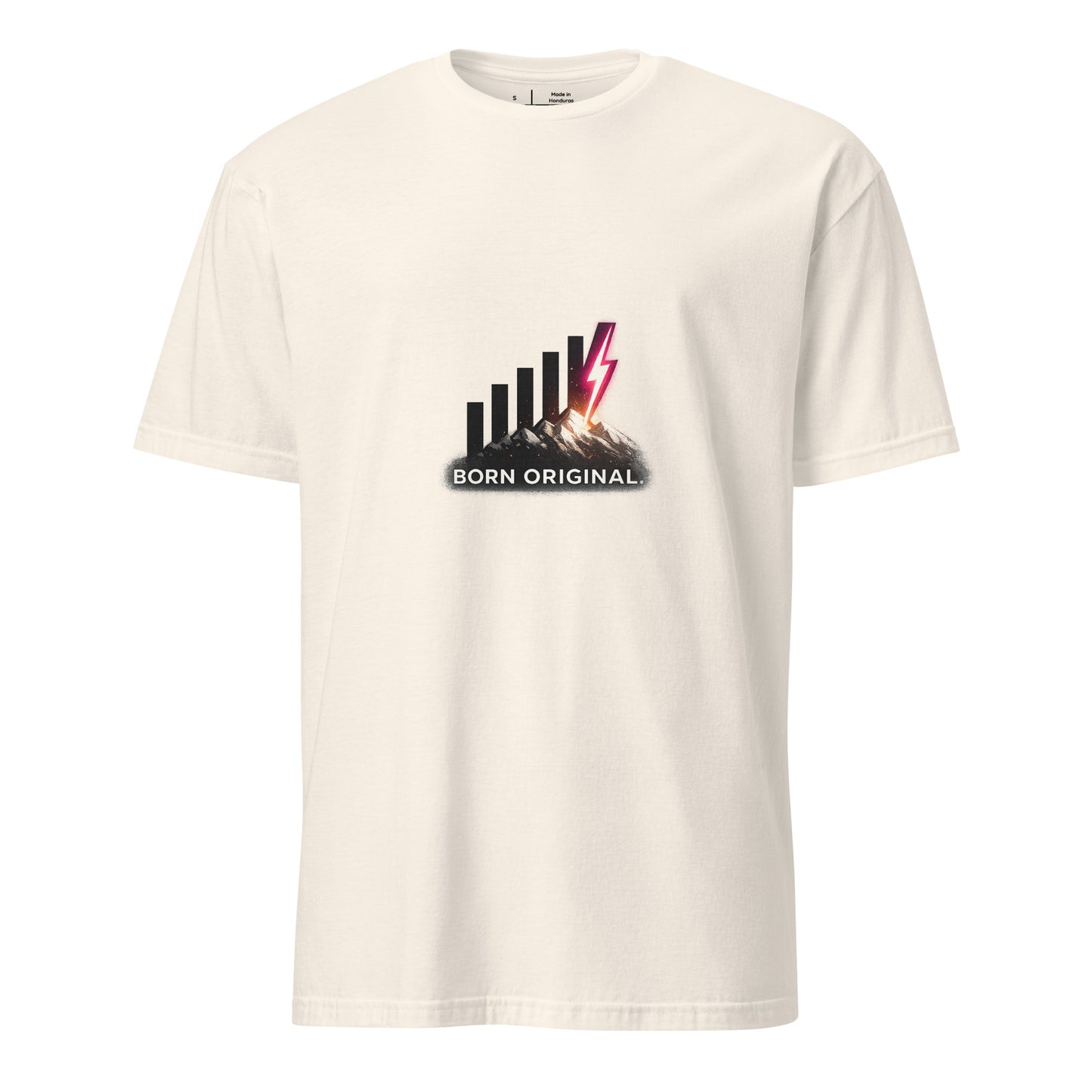 Born Original – Individuality - Short-Sleeve Unisex T-Shirt - Graphic Tee - Natural - Front