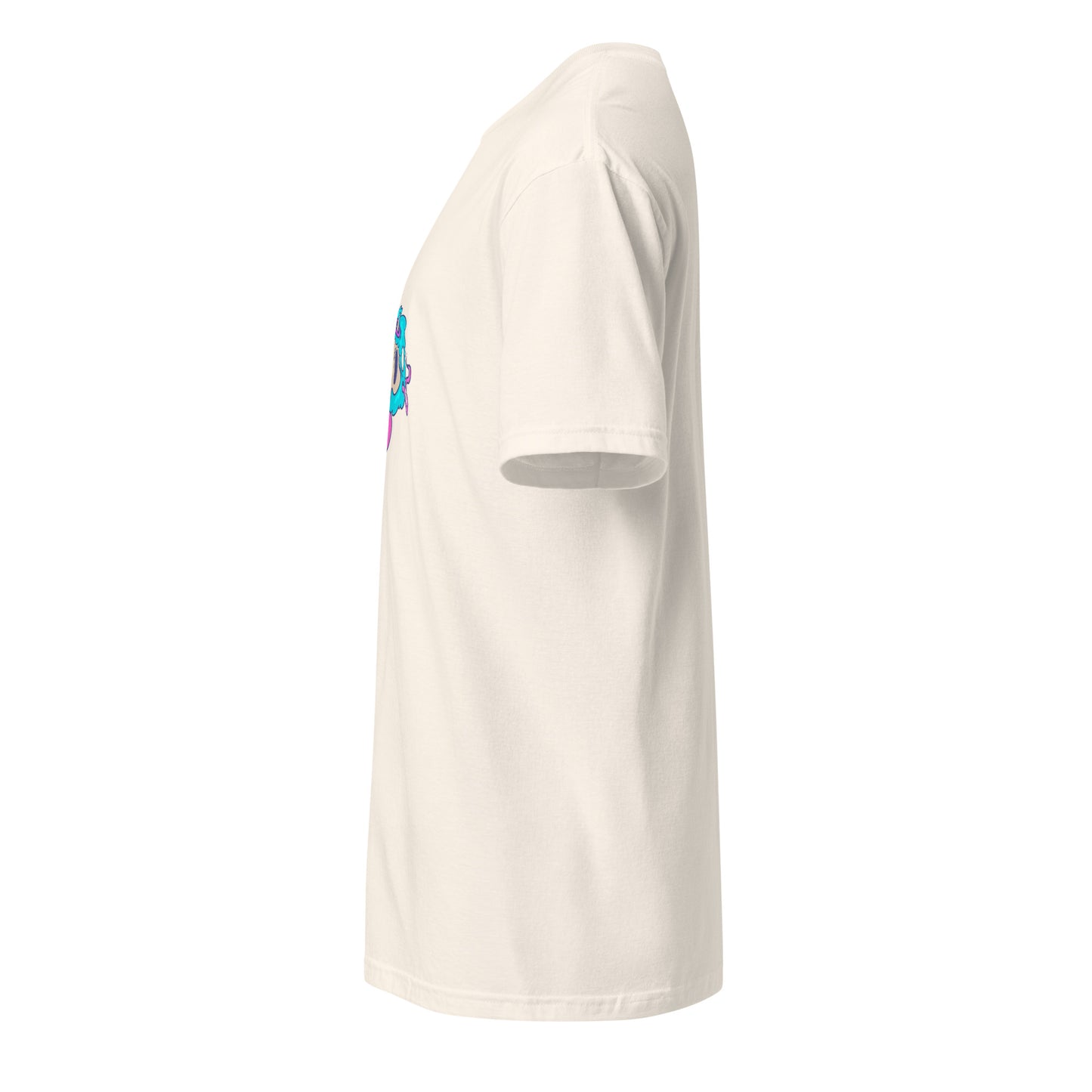 Monsta 1 - Monsta Collection - Short-Sleeve Unisex T-Shirt - Graphic Tee - Natural - Left side