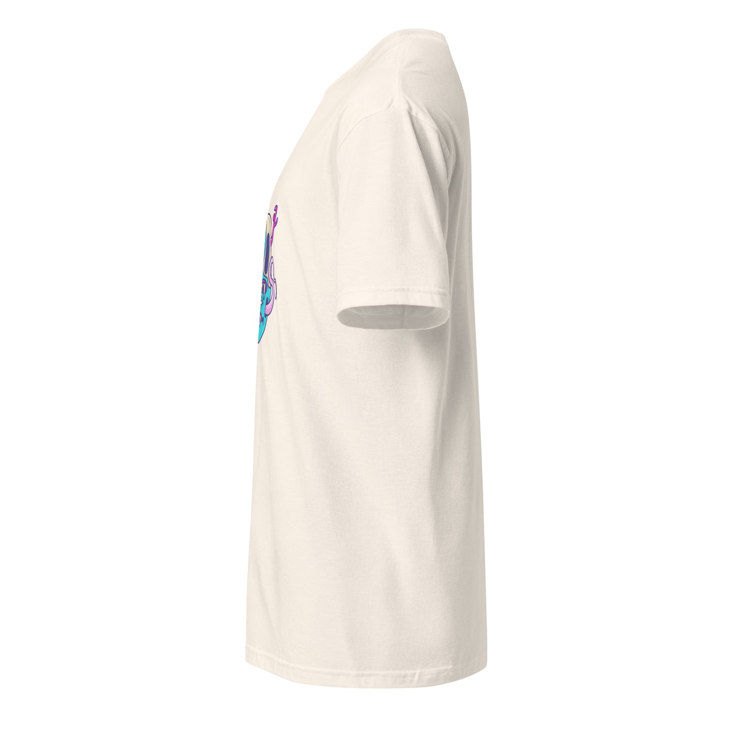 Monsta 4 - Monsta Collection - Short-Sleeve Unisex T-Shirt - Graphic Tee - Natural - Left side