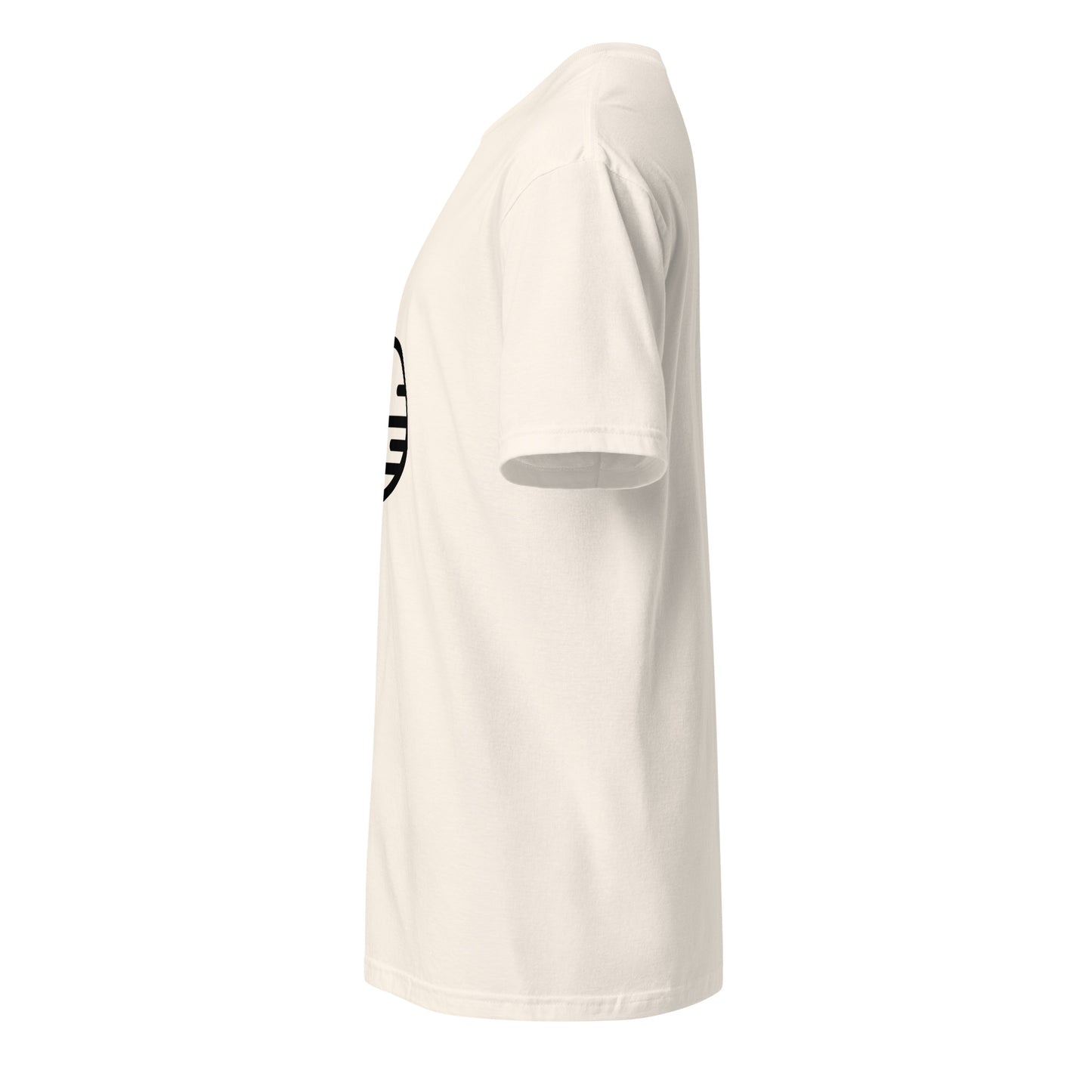 D-Star - "Galactic Station" - Short-Sleeve Unisex T-Shirt - Graphic Tee - Natural - Left side