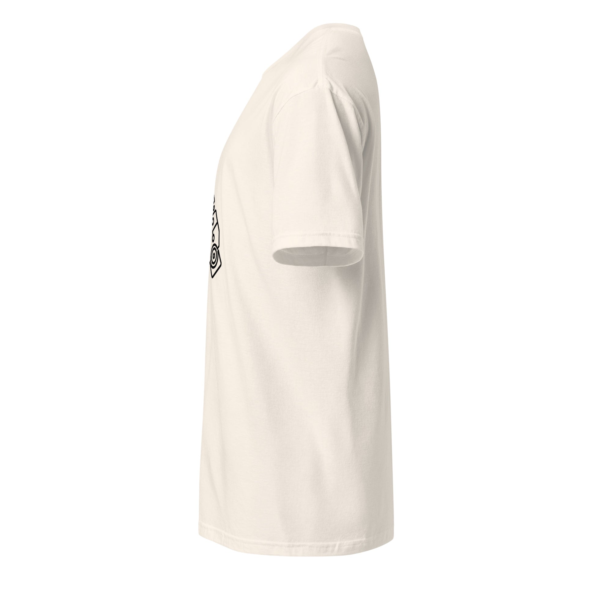 The Hand Of Bot - Digital Gesture - Short-Sleeve Unisex T-Shirt - Graphic Tee - Natural - Left side