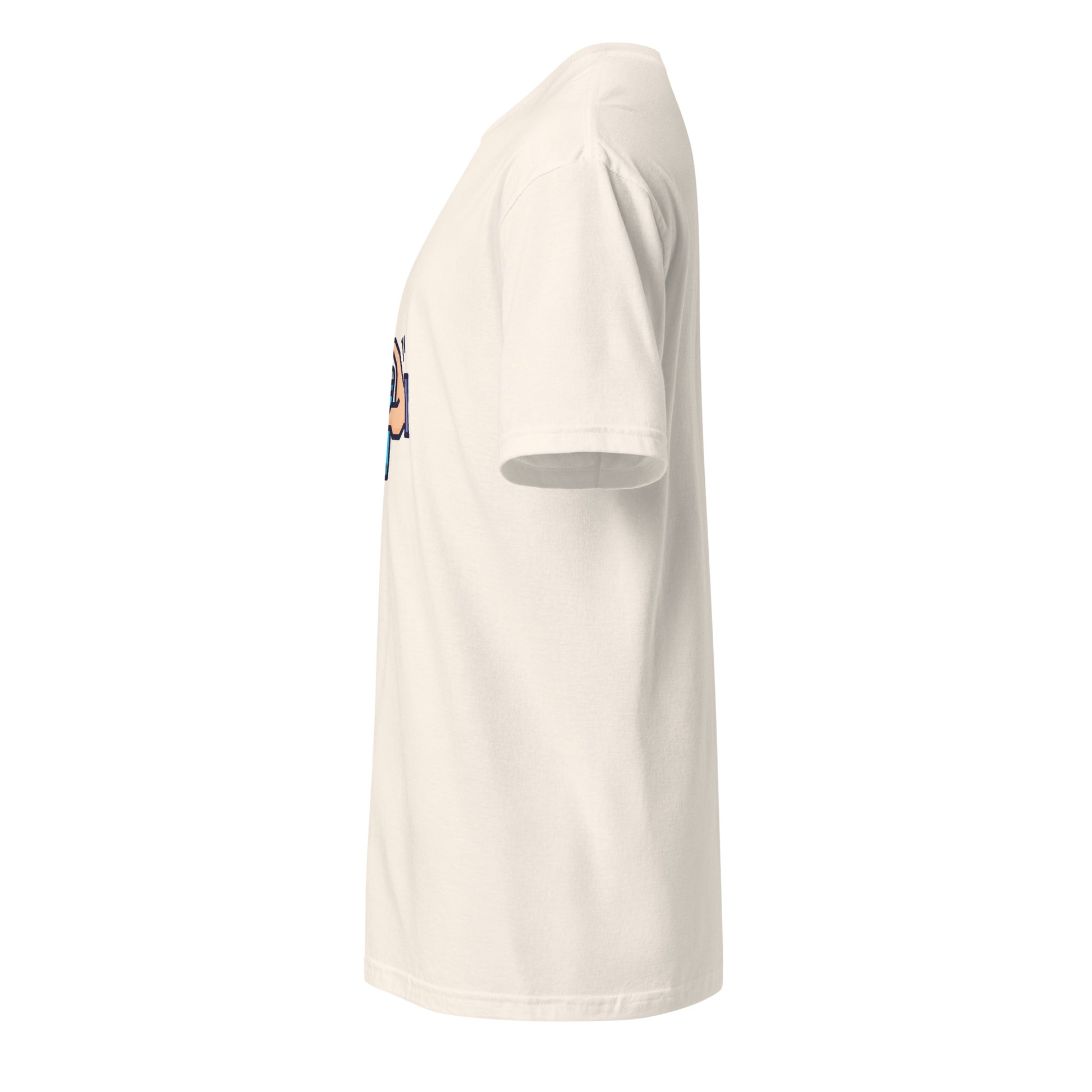 Tag Can - Graffiti Hand Style Tribute - Short-Sleeve Unisex T-Shirt - Graphic Tee - Natural - Left side