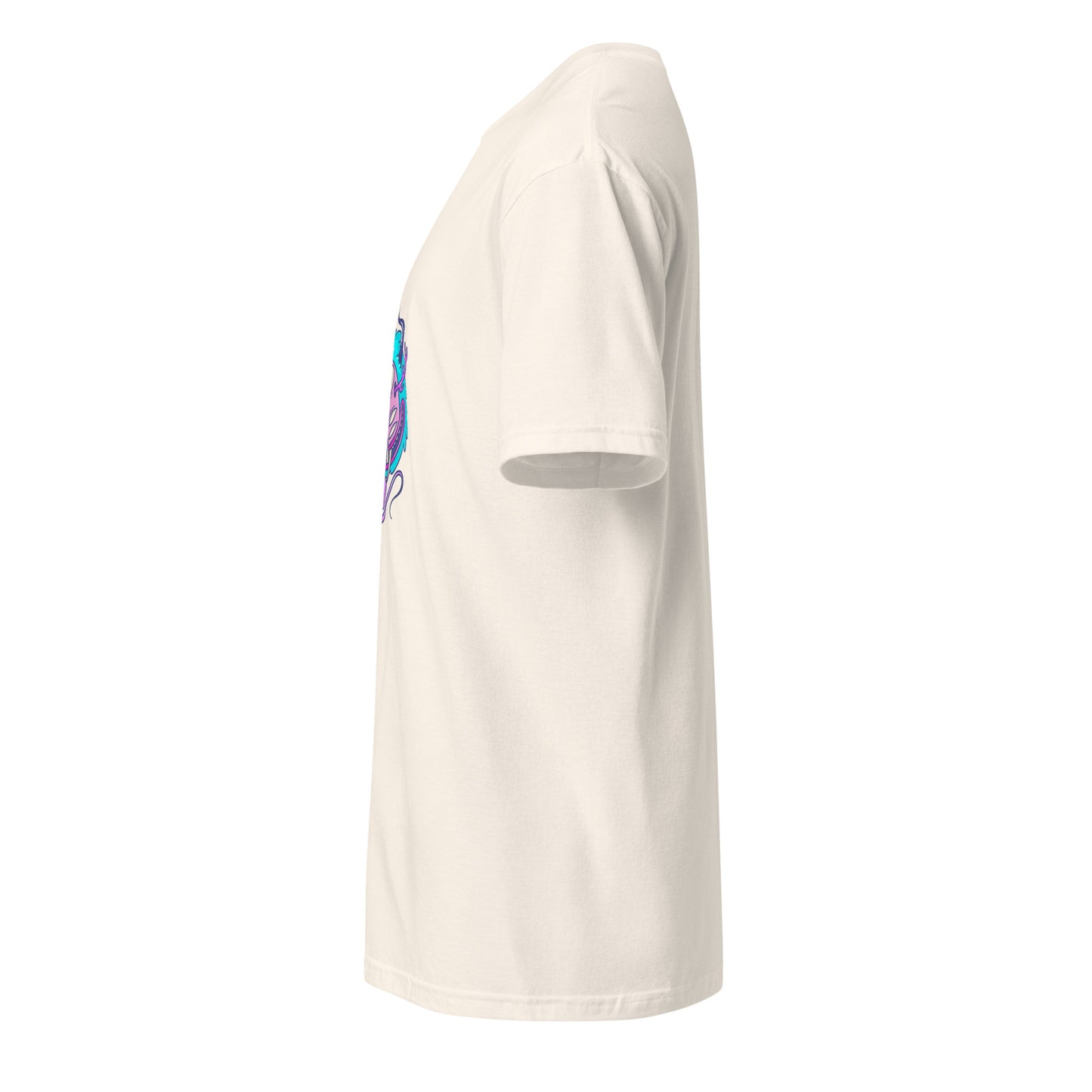 Monsta 2 - Urban Monsta Collection - Short-Sleeve Unisex T-Shirt - Graphic Tee - Natural - Left side