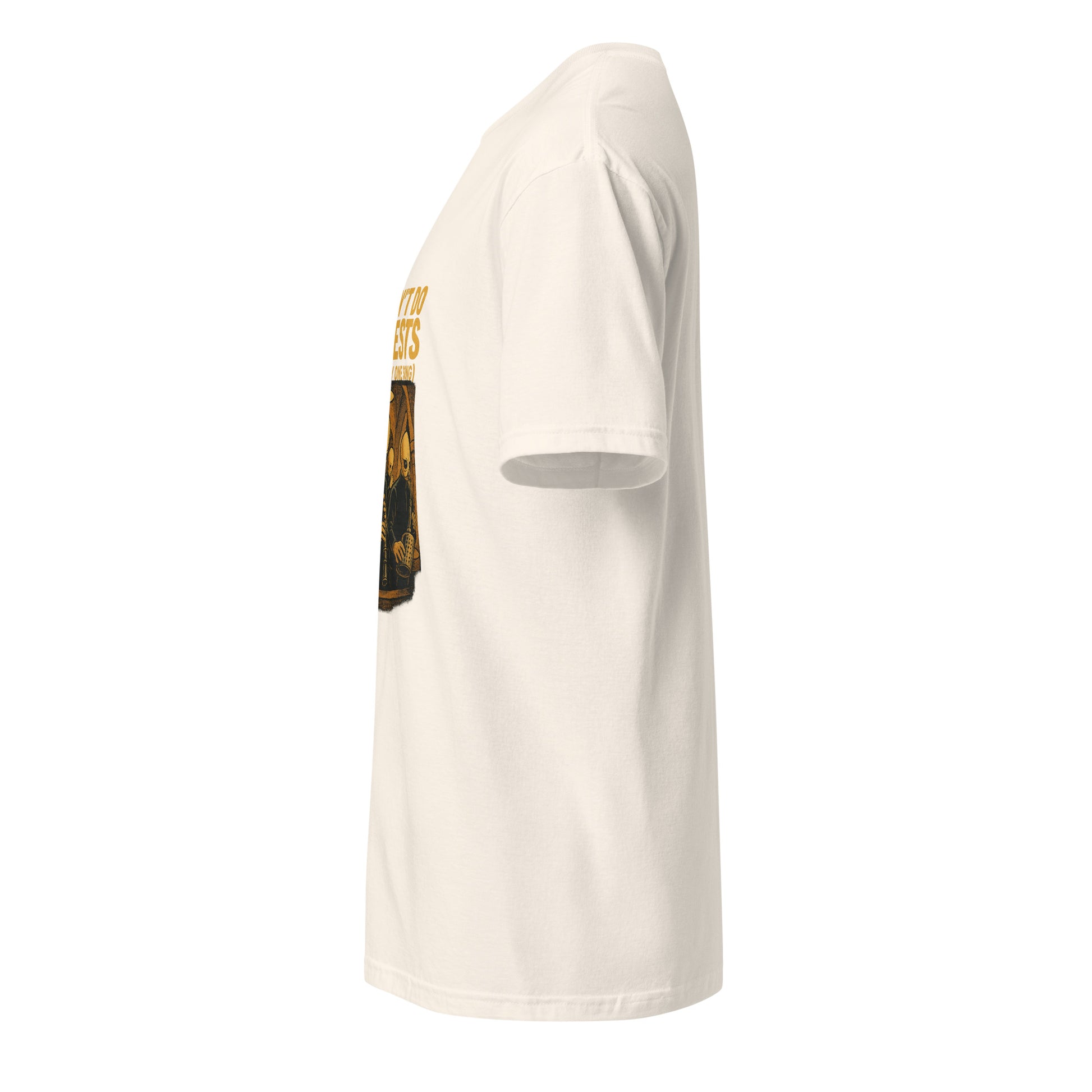 We Don't Do Requests - Cantina Band - Charcoal - Short-Sleeve Unisex T-Shirt - Graphic Tee - Natural - Left side