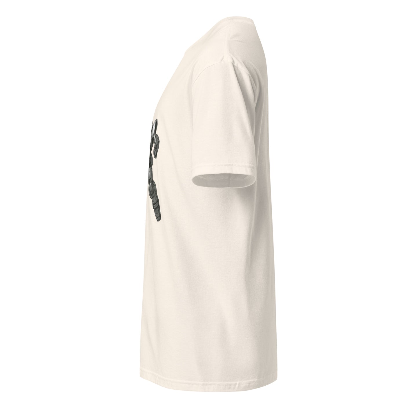 Vanguard Unit-09 - Mecha Warrior - Short-Sleeve Unisex T-Shirt - Graphic Tee - Natural - Left side