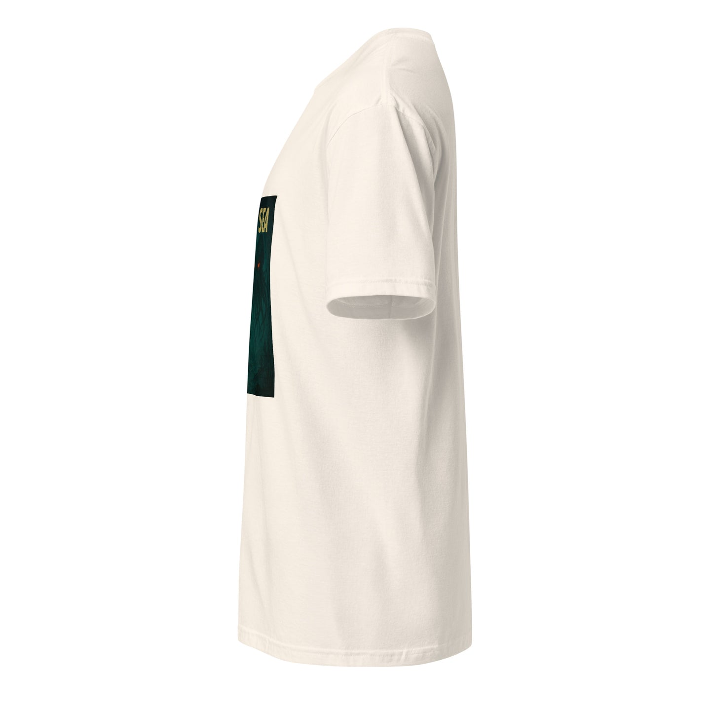 Deep Sea - Oceanic Mystery - Short-Sleeve Unisex T-Shirt - Graphic Tee - Natural - Left side