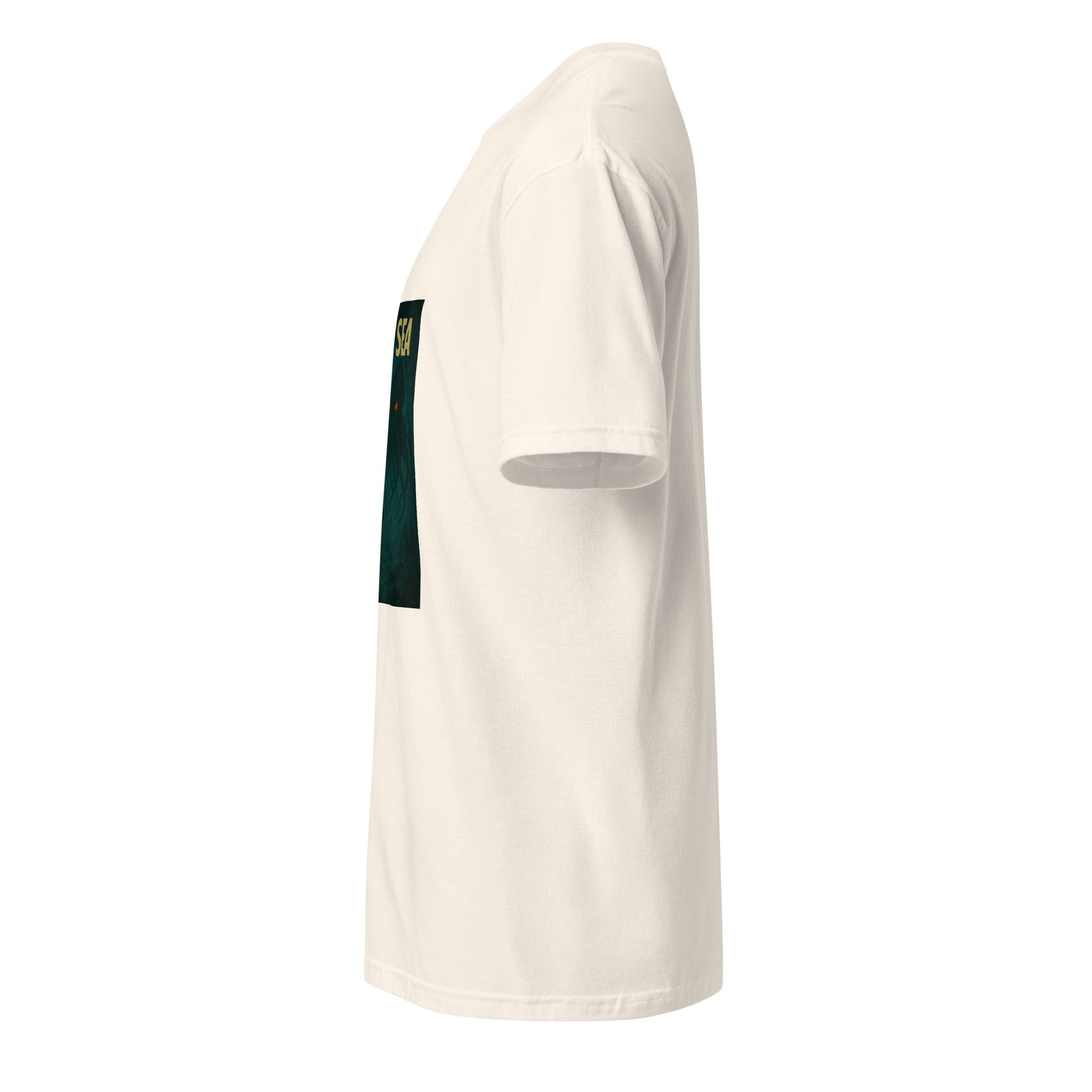 Deep Sea - Oceanic Mystery - Short-Sleeve Unisex T-Shirt - Graphic Tee - Natural - Left side