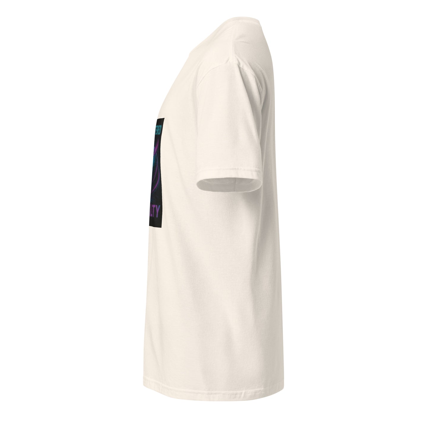 Splintered Reality - Cosmic Chaos - Short-Sleeve Unisex T-Shirt - Graphic Tee - Natural - Left side