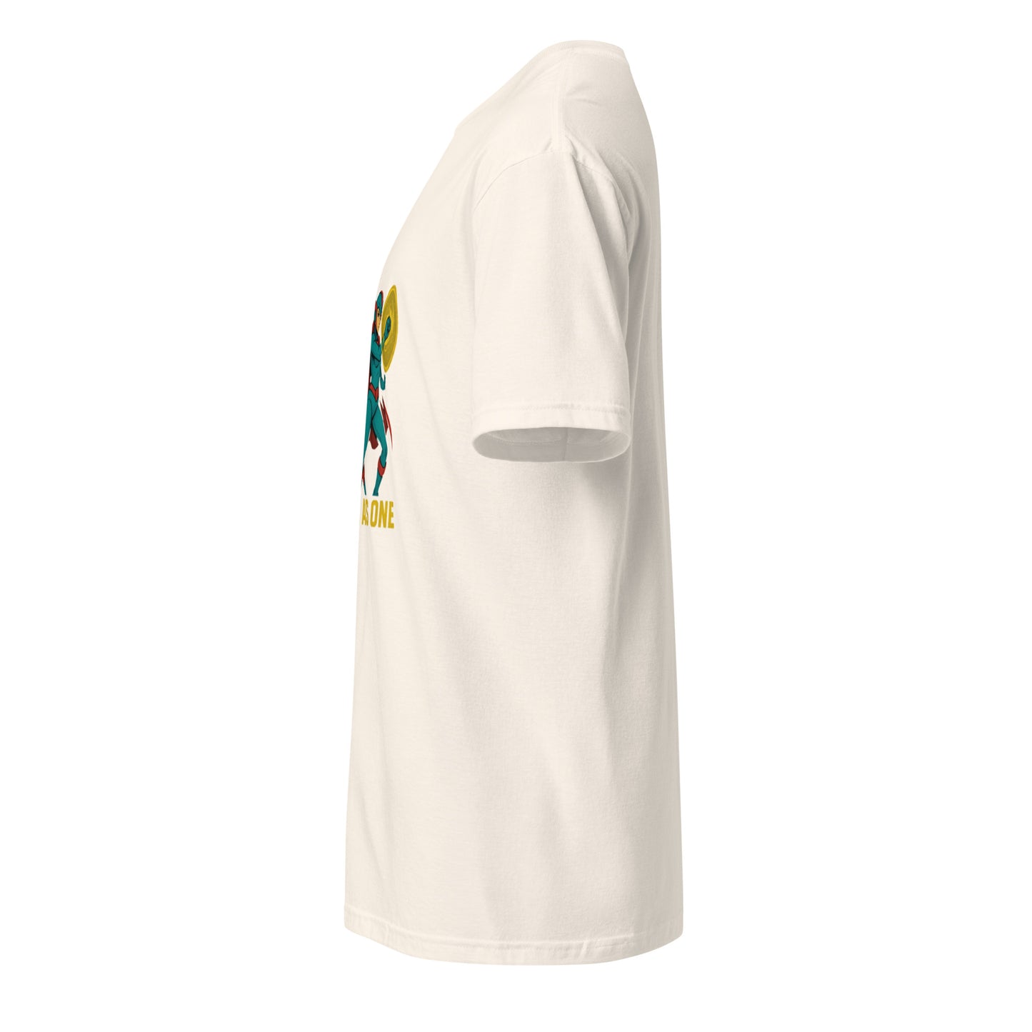 Starpulse Vanguard Twins – “Pulse as One.” - Short-Sleeve Unisex T-Shirt - Graphic Tee - Natural - Left side