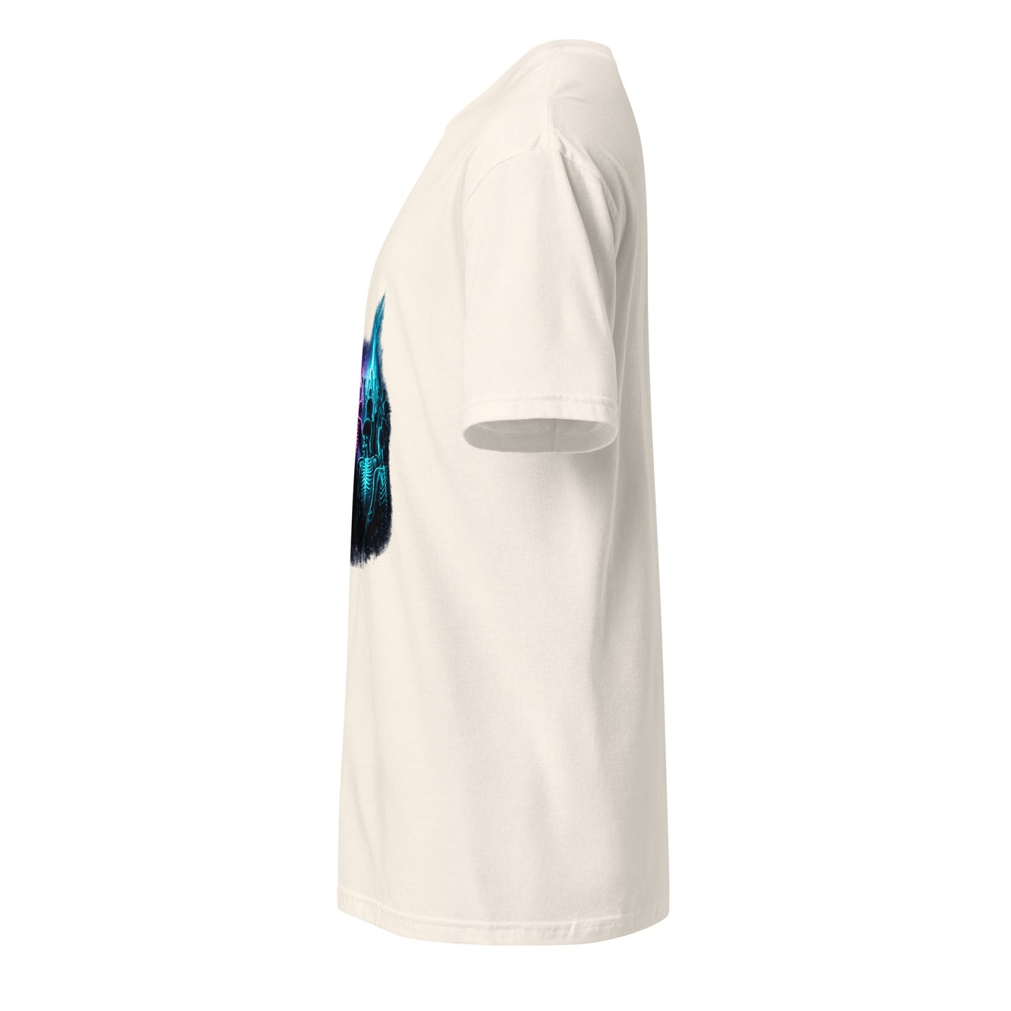 Neon After Midnight – Club Culture - Short-Sleeve Unisex T-Shirt - Graphic Tee - Natural - Left side