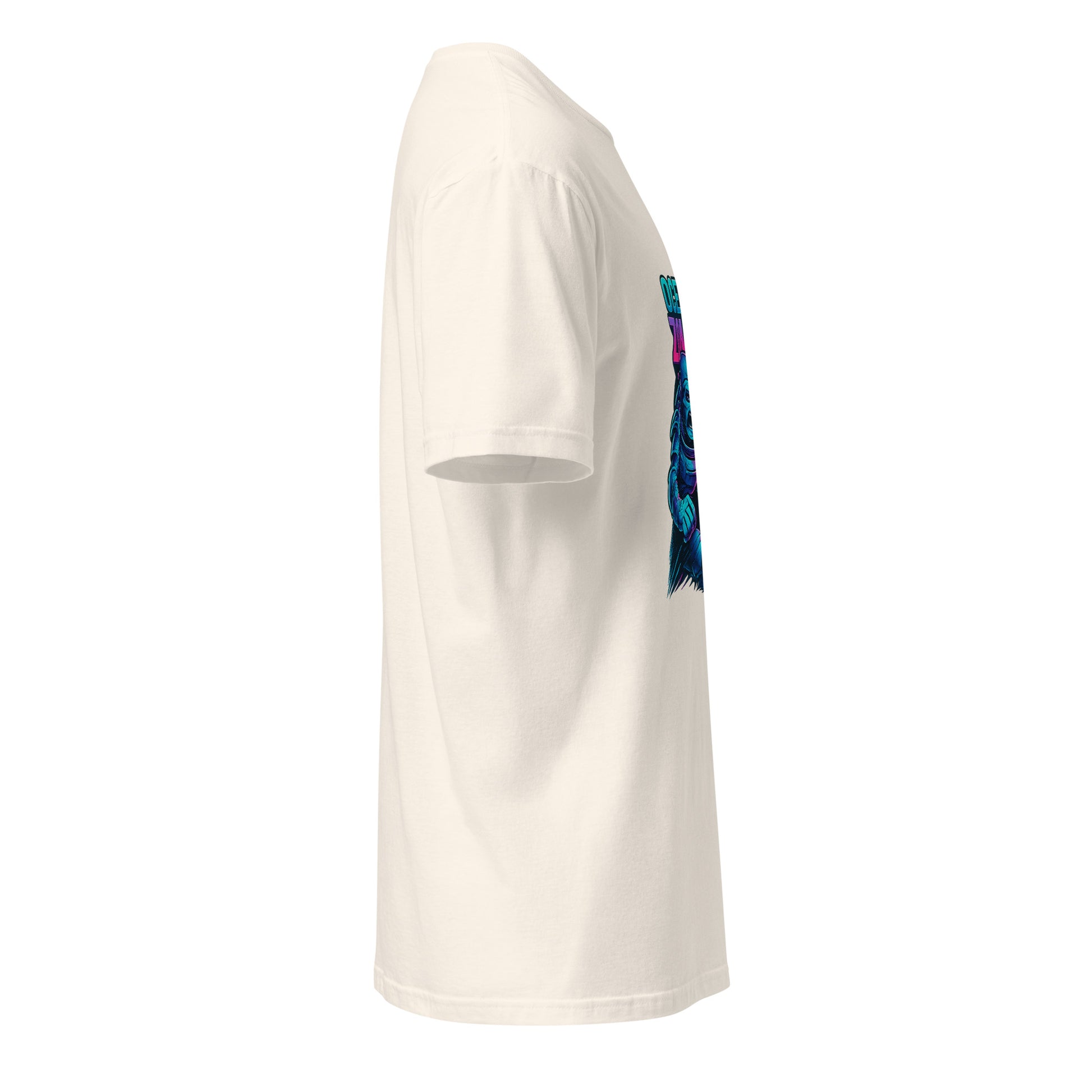 Oceanic Zombie - Deep Sea Horror - Short-Sleeve Unisex T-Shirt - Graphic Tee - Natural - Right side