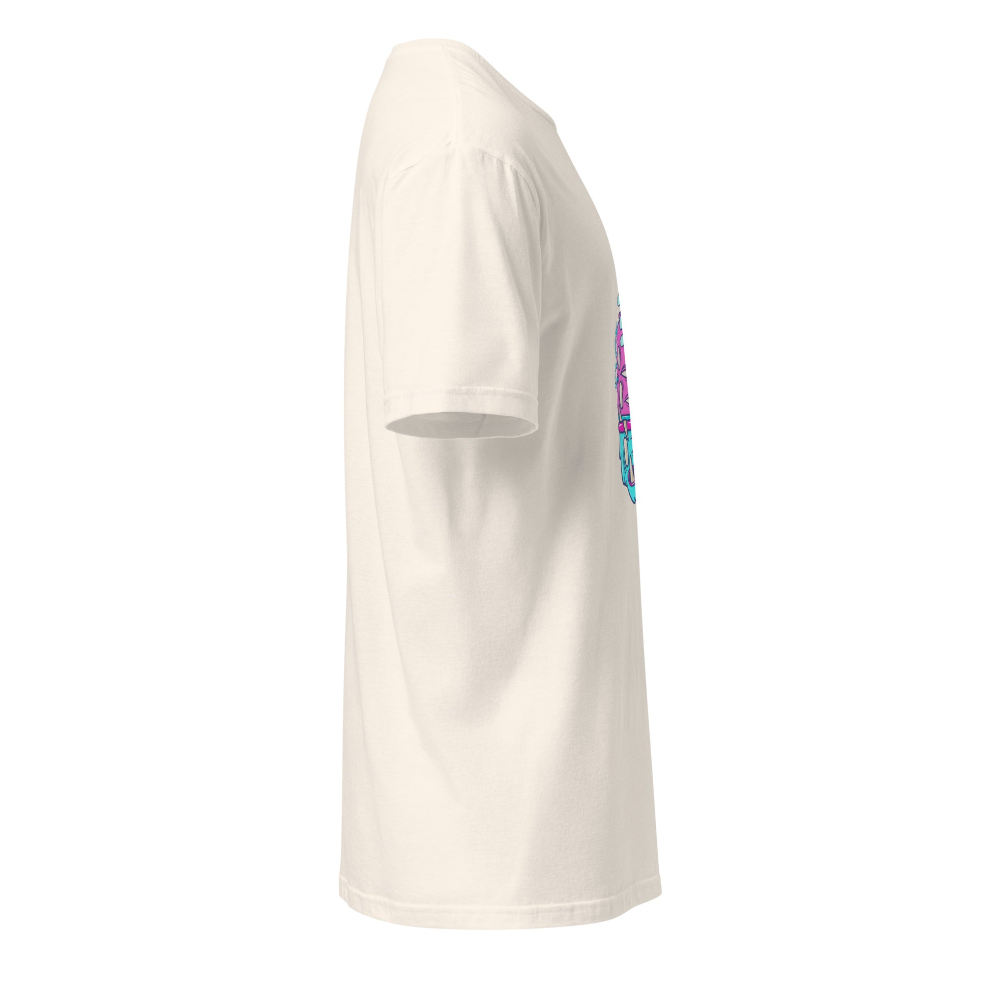 Monsta 6 - Monsta Collection - Short-Sleeve Unisex T-Shirt - Graphic Tee - Natural - Right side
