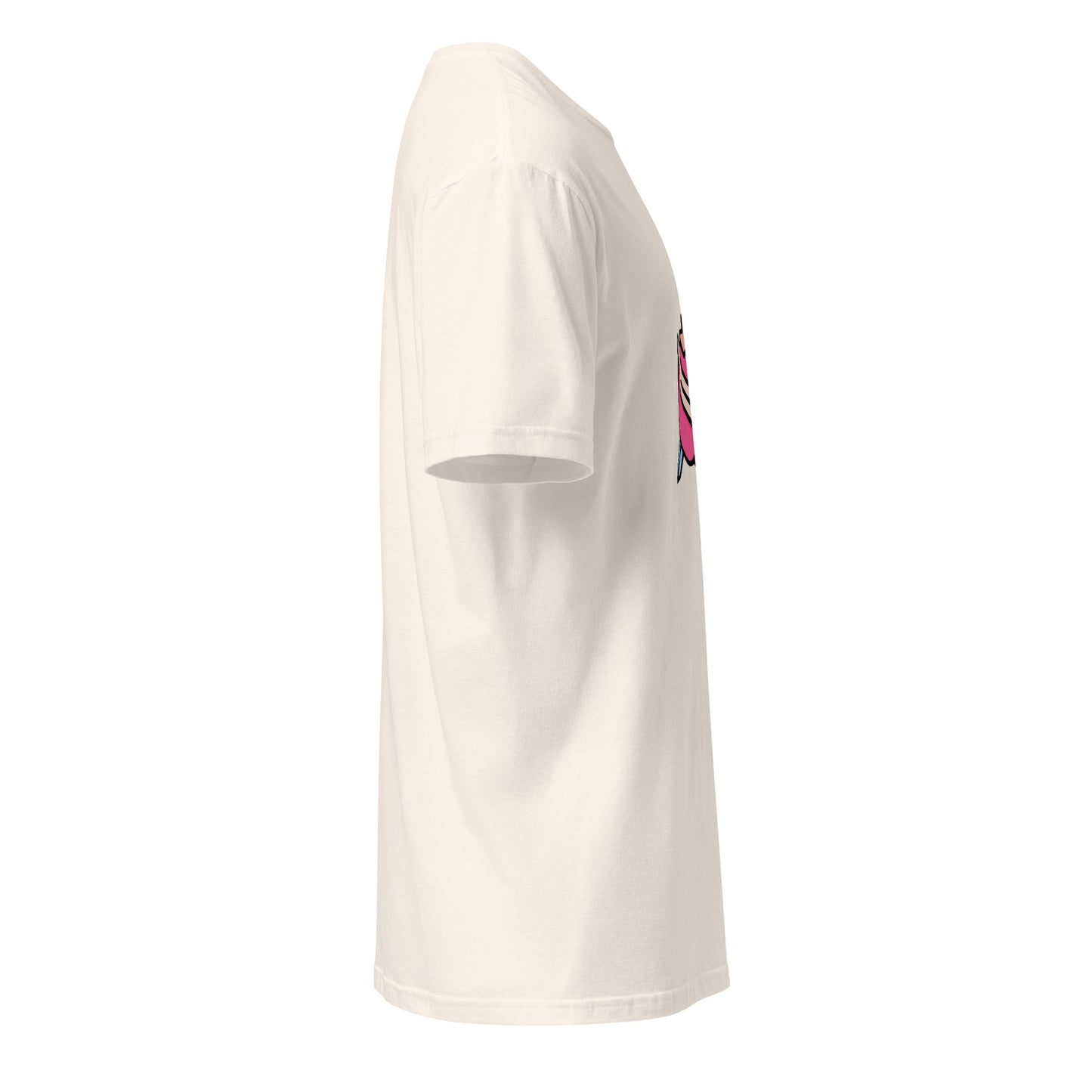 Heart & Dagger - Tattoo-Inspired Art - Short-Sleeve Unisex T-Shirt - Graphic Tee - Natural - Right side