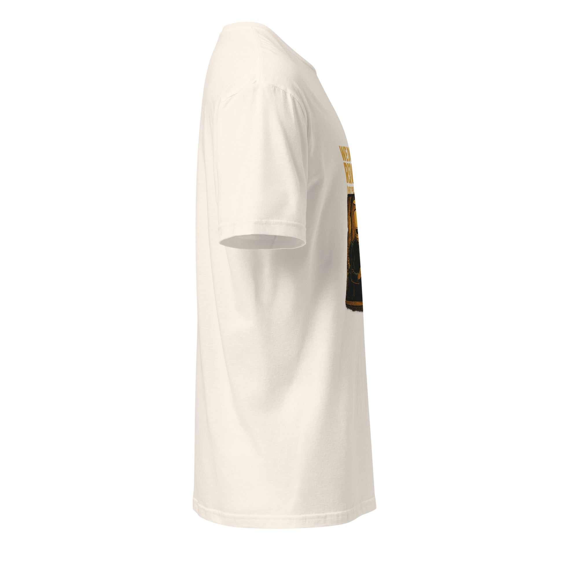 We Don't Do Requests - Cantina Band - Charcoal - Short-Sleeve Unisex T-Shirt - Graphic Tee - Natural - Right side