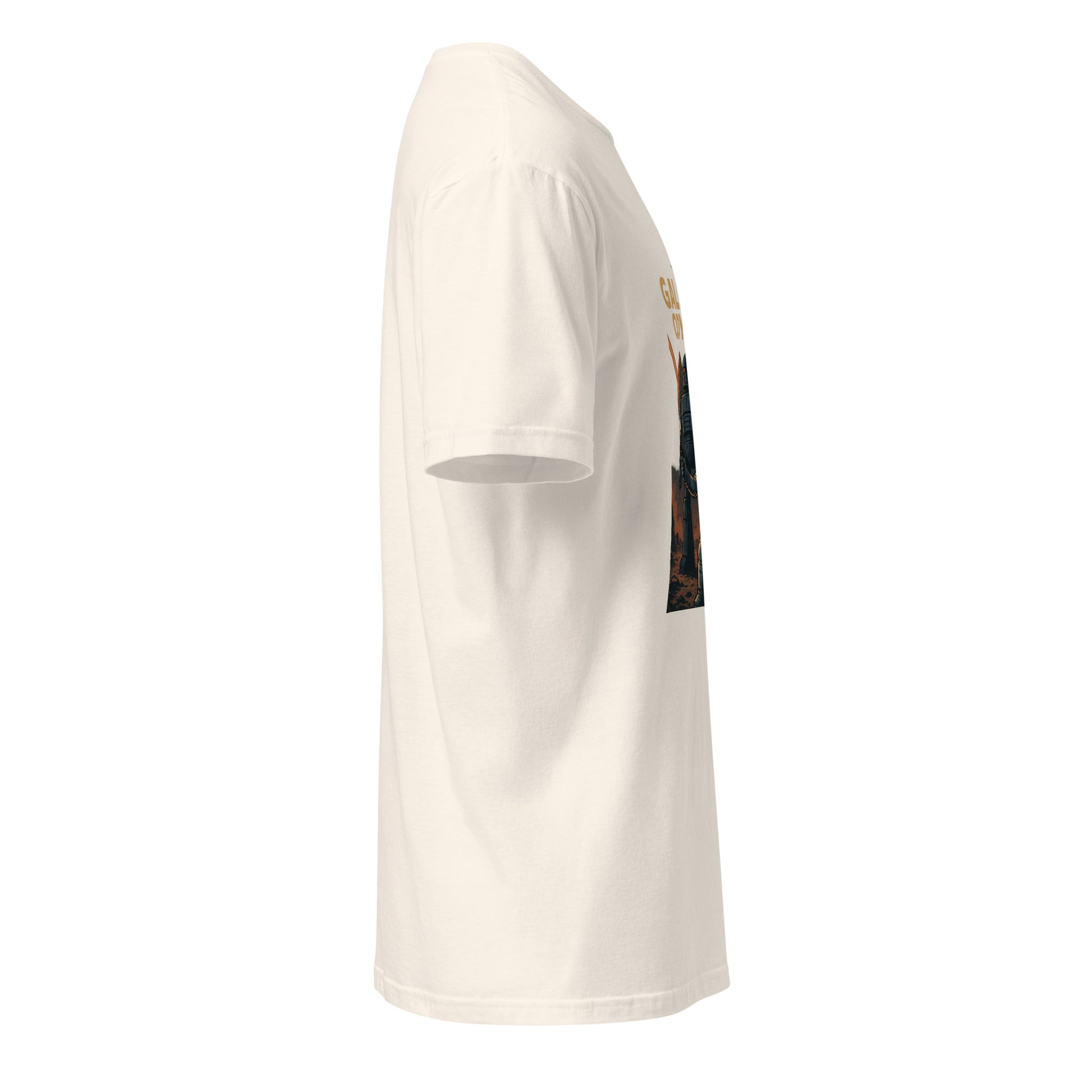 Galactic Odyssey - Sci-Fi Adventure - Short-Sleeve Unisex T-Shirt - Graphic Tee - Natural - Right side