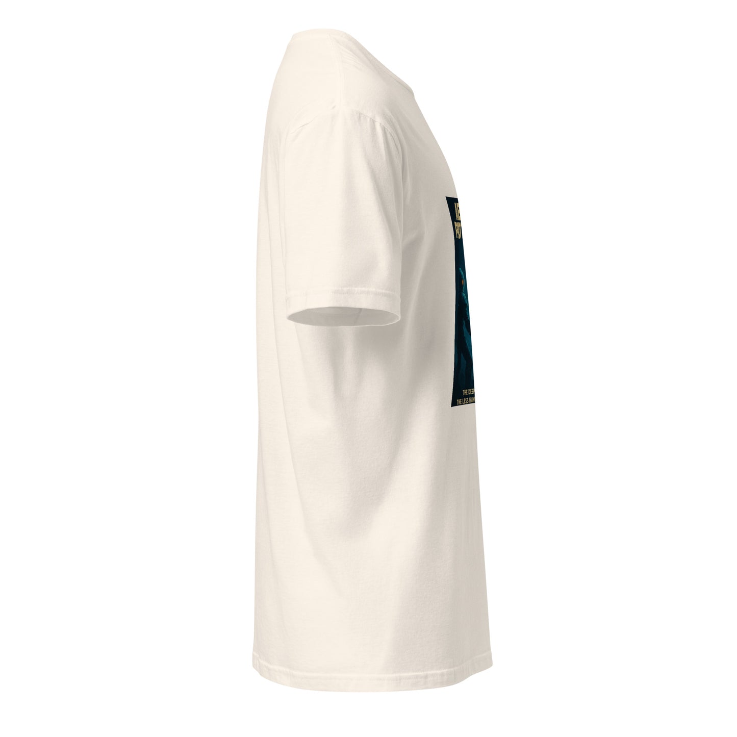 Abyss Protocol - Deep-Sea Encounter - Short-Sleeve Unisex T-Shirt - Graphic Tee - Natural - Right side