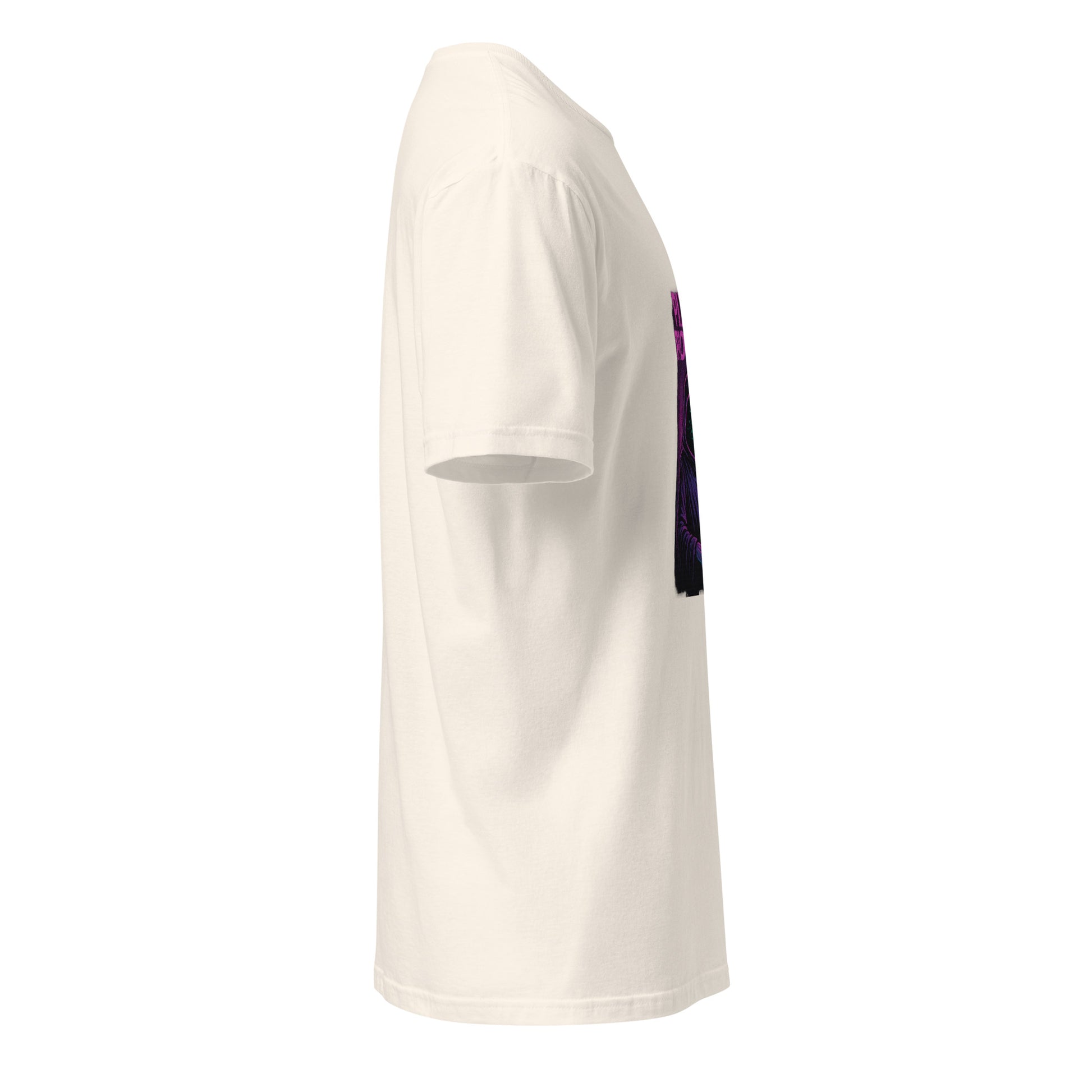 Pixel Prophet - Street Mysticism - Short-Sleeve Unisex T-Shirt - Graphic Tee - Natural - Right side