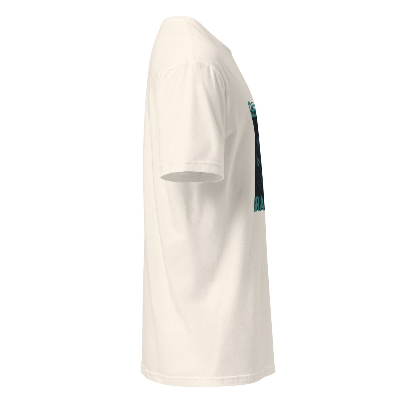 Ghost in the Graffiti - Glitch Apparition - Short-Sleeve Unisex T-Shirt - Graphic Tee - Natural - Right side