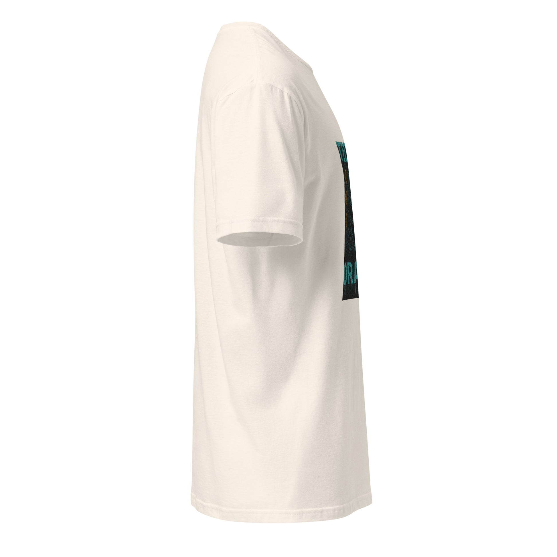 Techno Oracle - Urban Futurism - Short-Sleeve Unisex T-Shirt - Graphic Tee - Natural - Right side