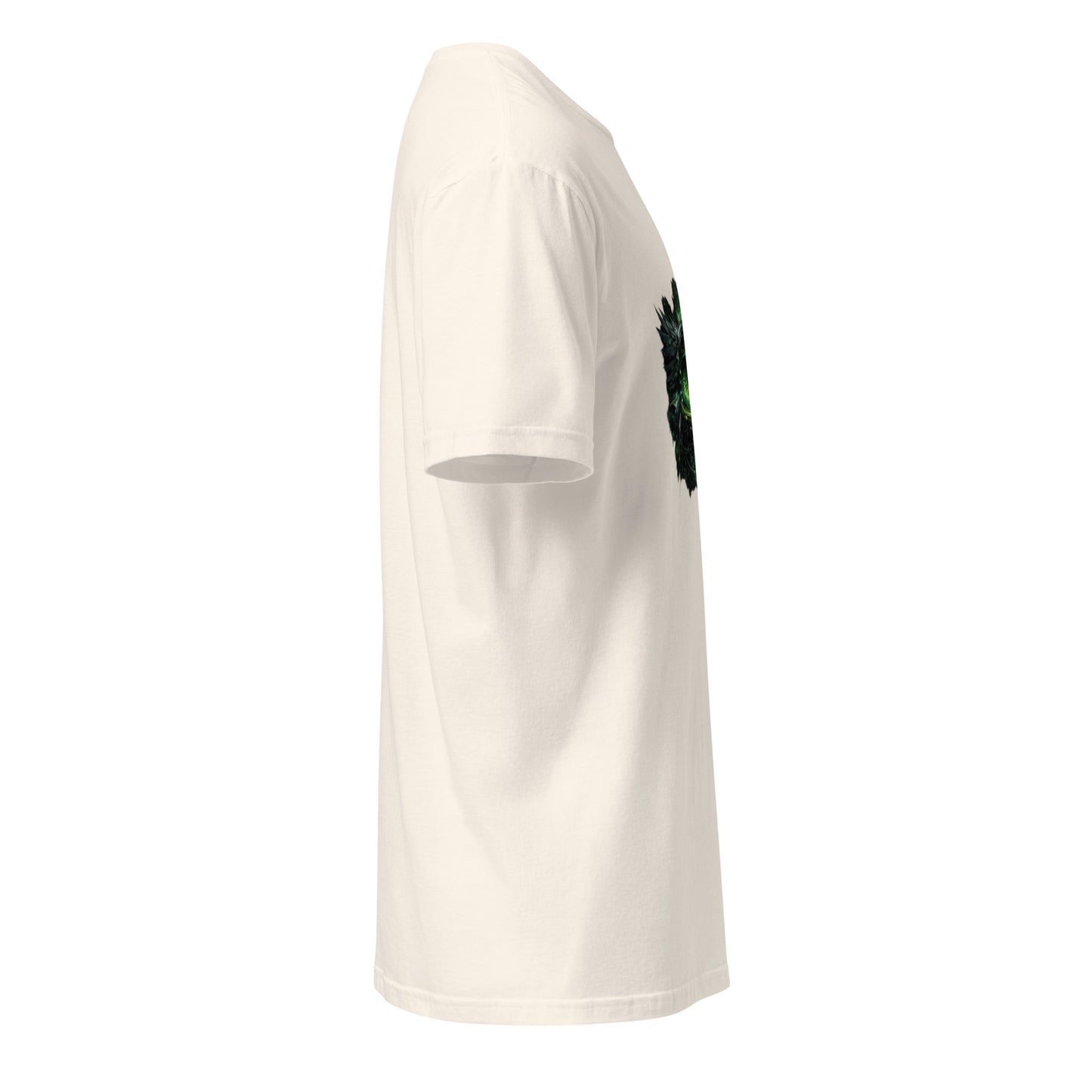 Neon Surveillance Society – Anti-System - Short-Sleeve Unisex T-Shirt - Graphic Tee - Natural - Right side
