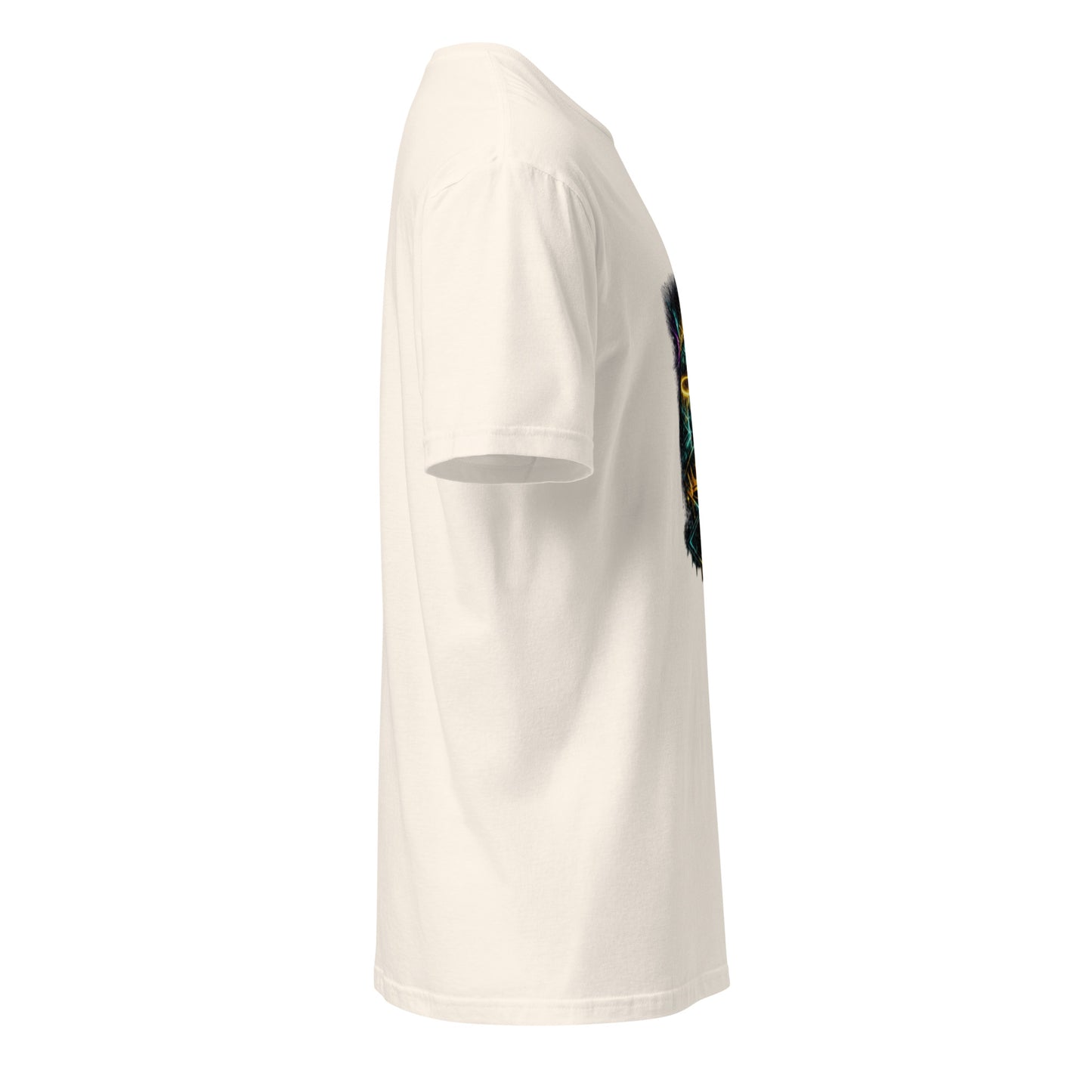 Neon Street Totem – Urban Spirituality - Short-Sleeve Unisex T-Shirt - Graphic Tee - Natural - Right side