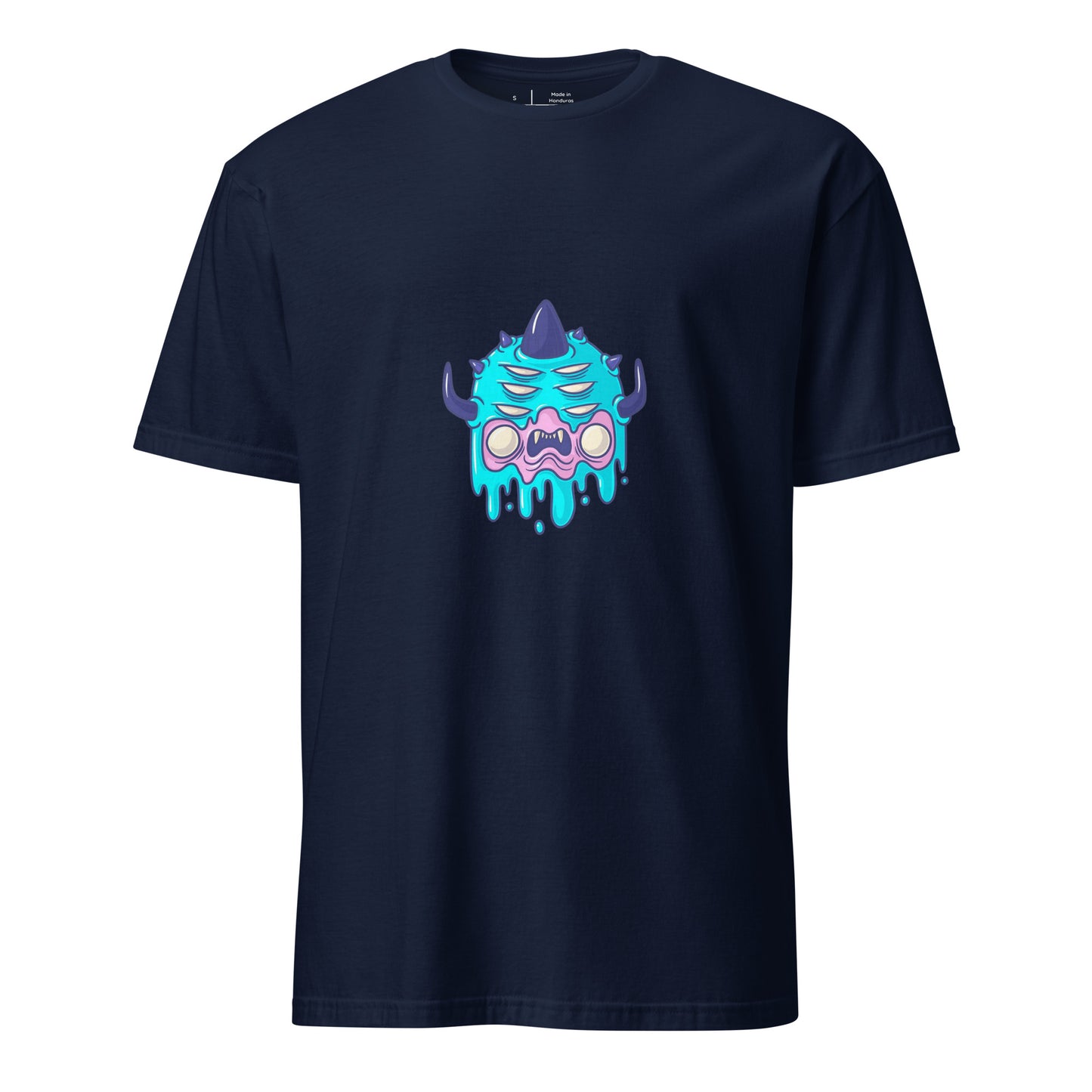 Monsta 5 - Monsta Collection - Short-Sleeve Unisex T-Shirt - Graphic Tee - Navy - Front