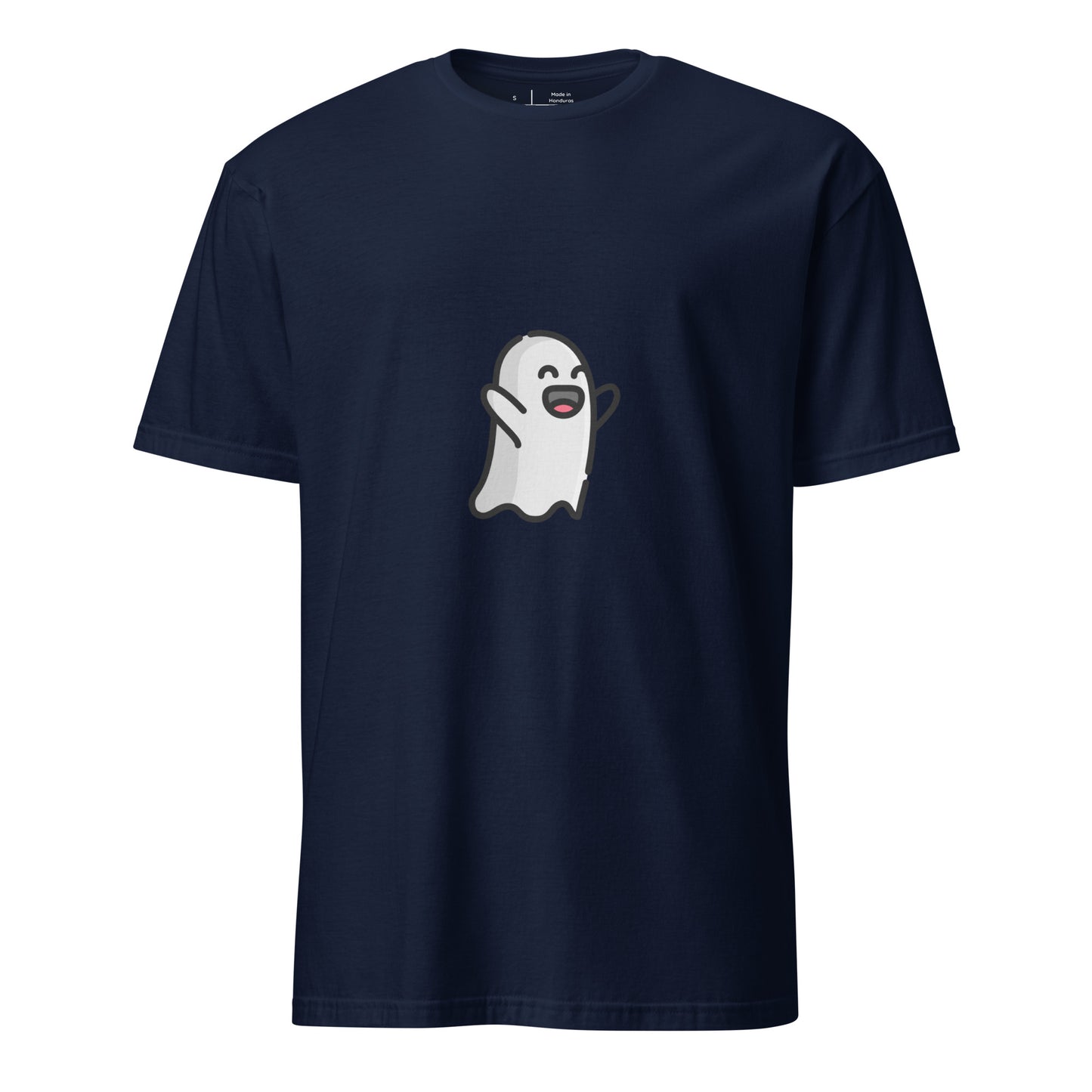 Spooky 2 - The Friendly Floater - Short-Sleeve Unisex T-Shirt - Graphic Tee - Navy - Front