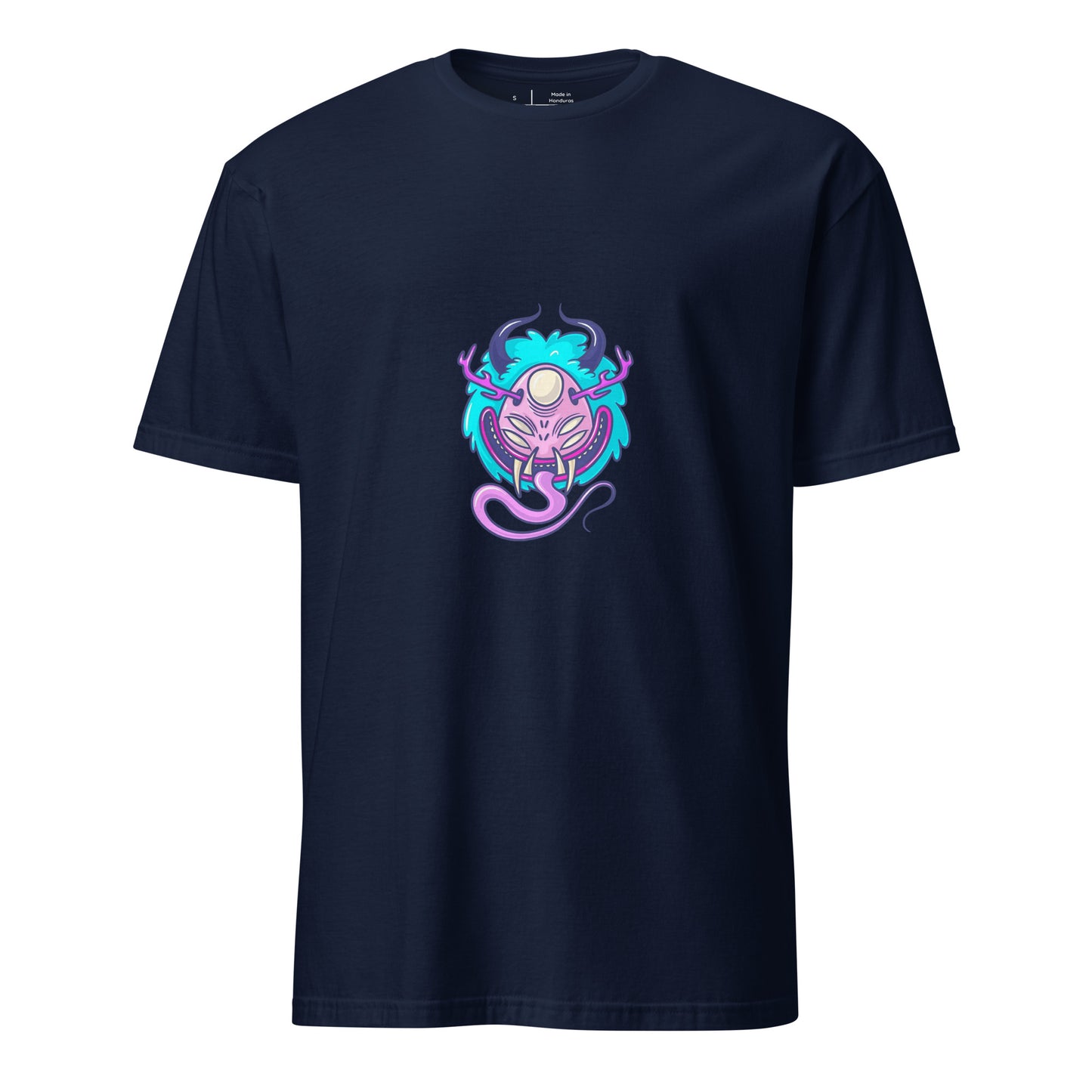 Monsta 2 - Urban Monsta Collection - Short-Sleeve Unisex T-Shirt - Graphic Tee - Navy - Front