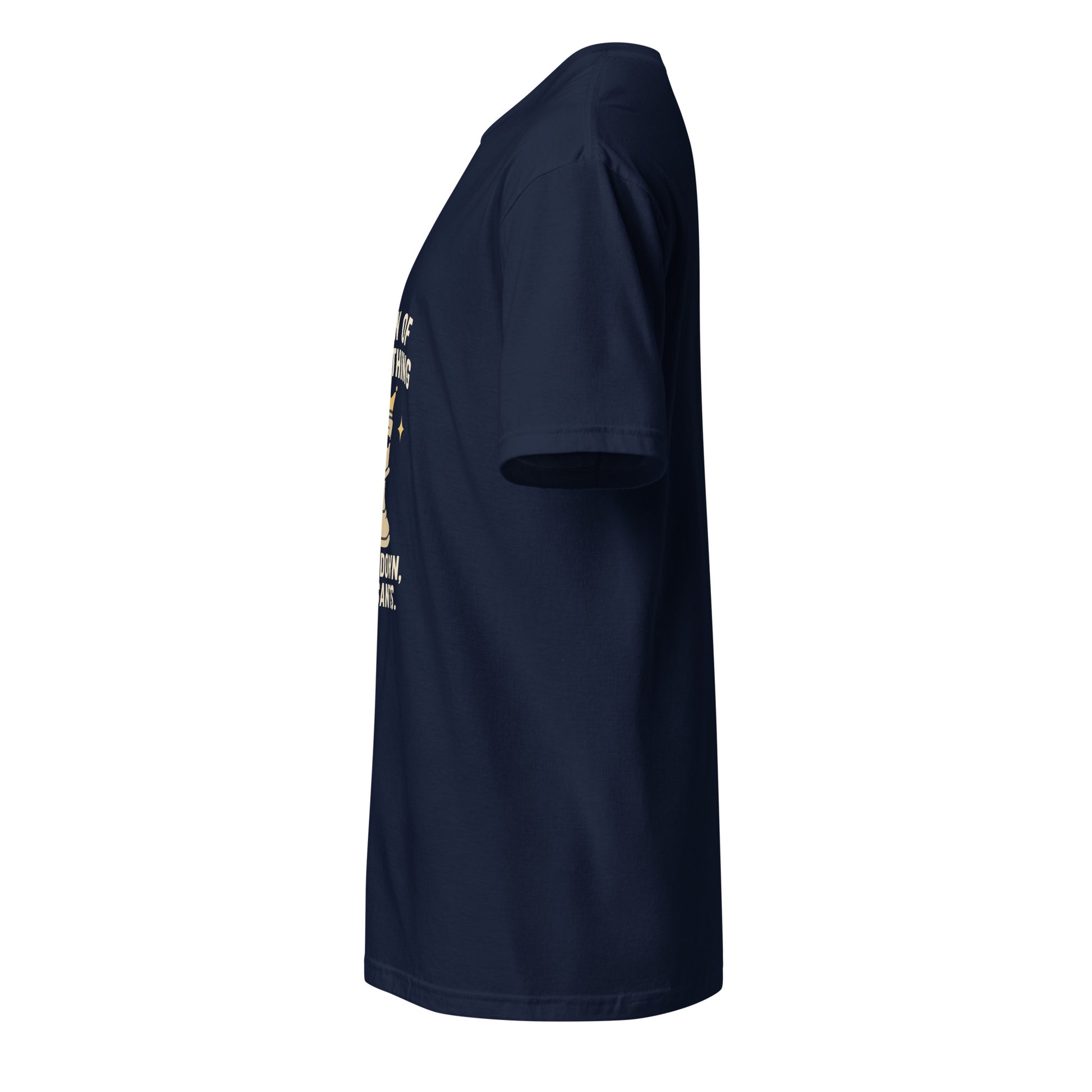 Queen Of Everything - Chess Humour - Short-Sleeve Unisex T-Shirt - Graphic Tee - Navy - Left side