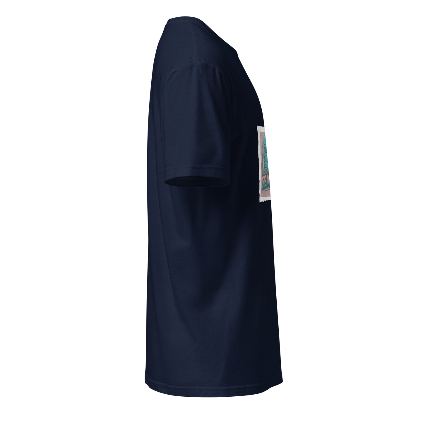 Dream.exe - Cyber Dreams - Short-Sleeve Unisex T-Shirt - Graphic Tee - Navy - Right side