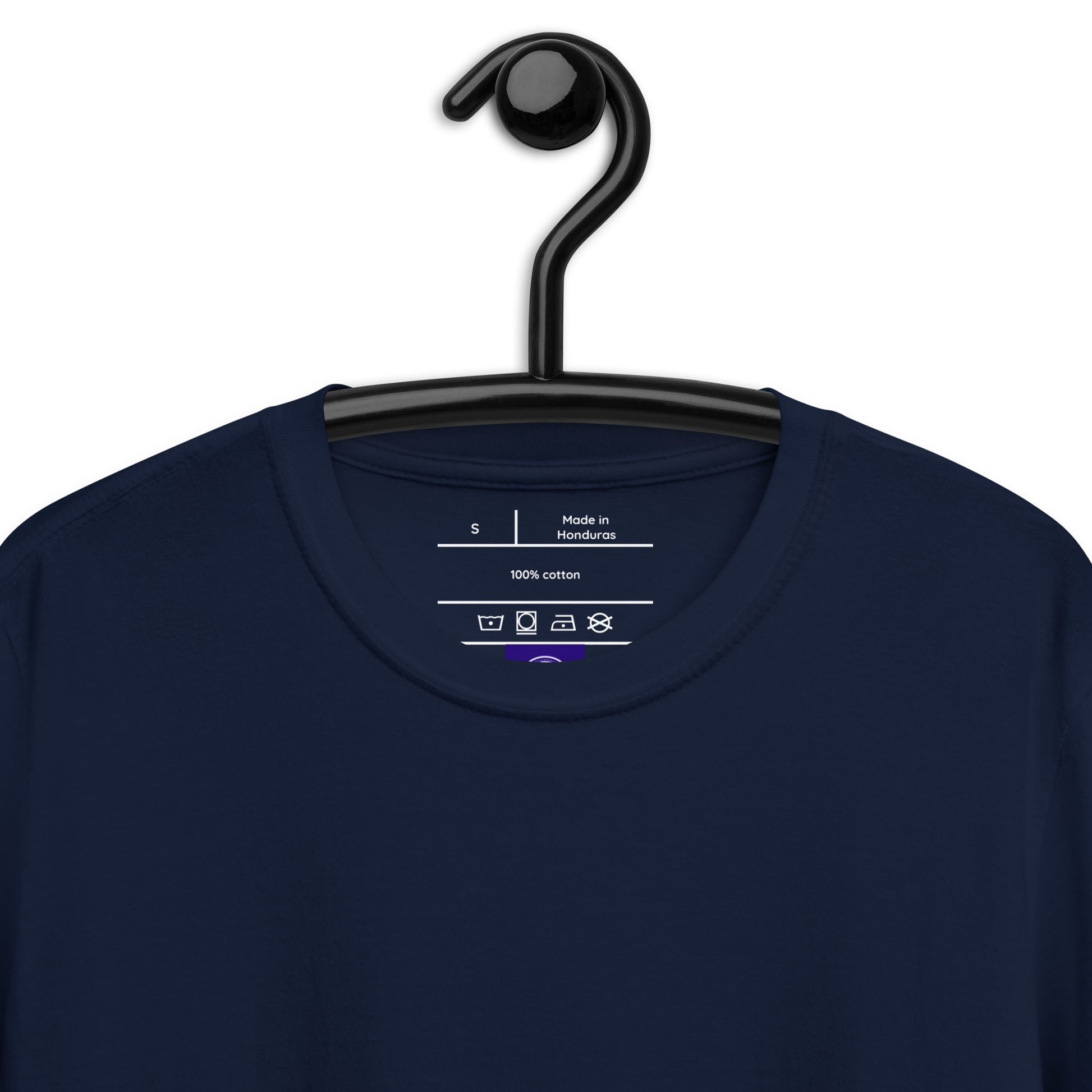Sunrise - Above The Clouds - Short-Sleeve Unisex T-Shirt - Graphic Tee - Navy - Front neckline