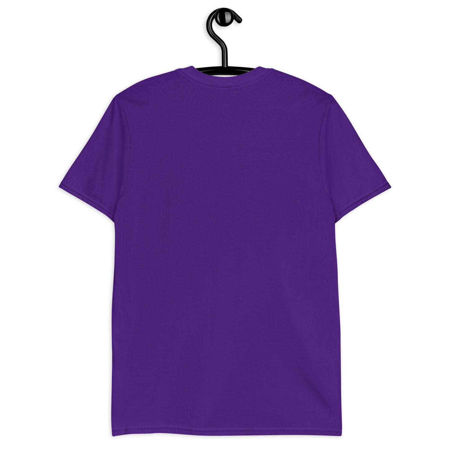 Digital Destroyer - Skeleton Bandwidth Battle - Short-Sleeve Unisex T-Shirt - Graphic Tee - Purple - Back