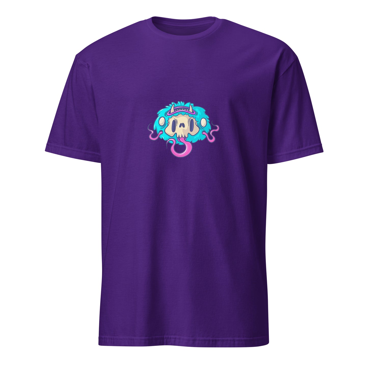 Monsta 1 - Monsta Collection - Short-Sleeve Unisex T-Shirt - Graphic Tee - Purple - Front